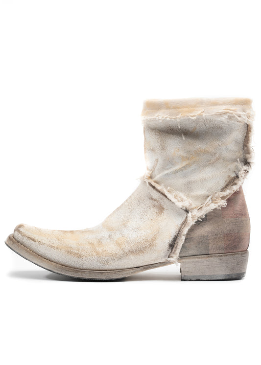 TEXAN BOOTS FLAG BEIGE USED