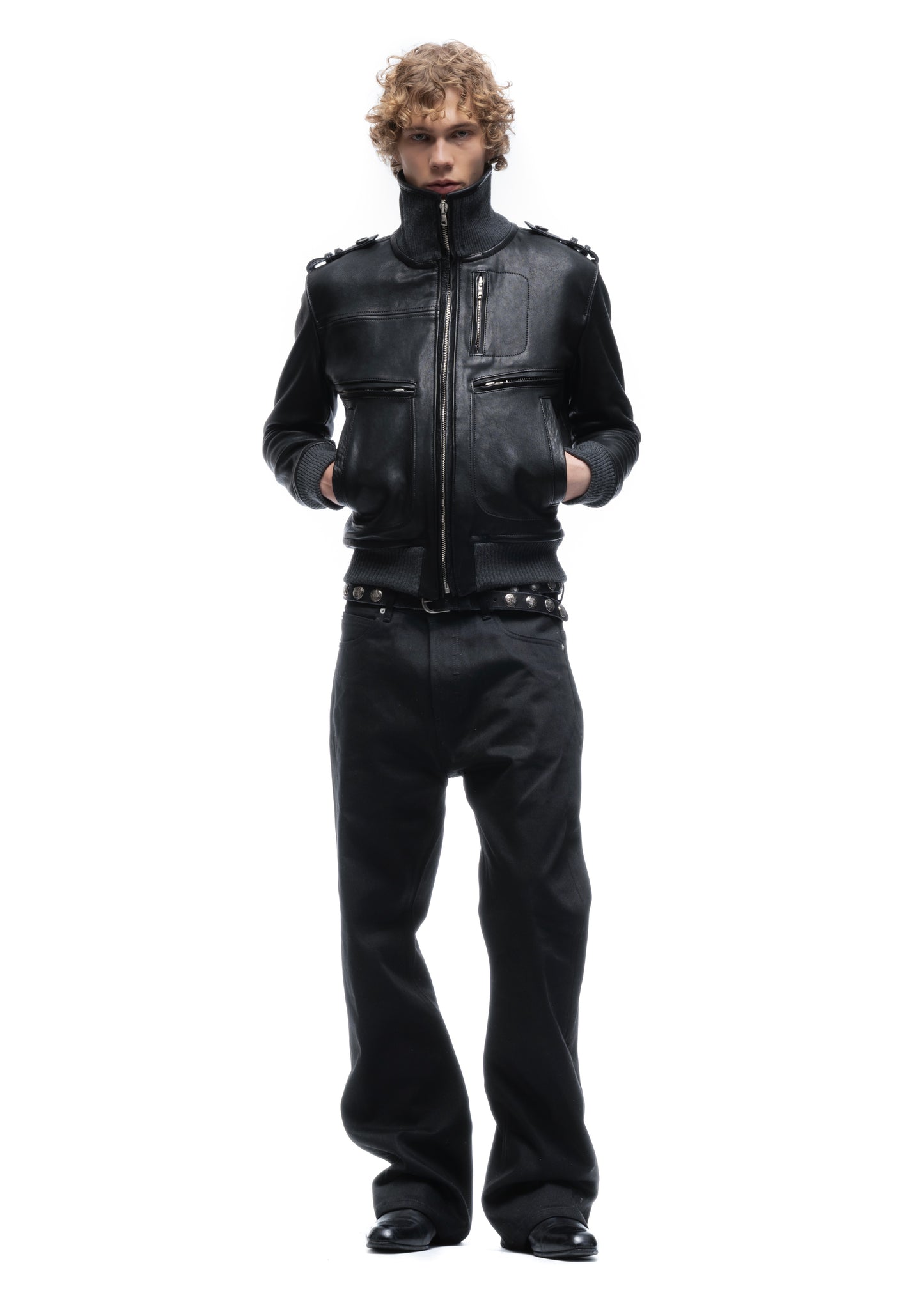 JAPANESE SELVEDGE BOOTCUT DENIM BLACK