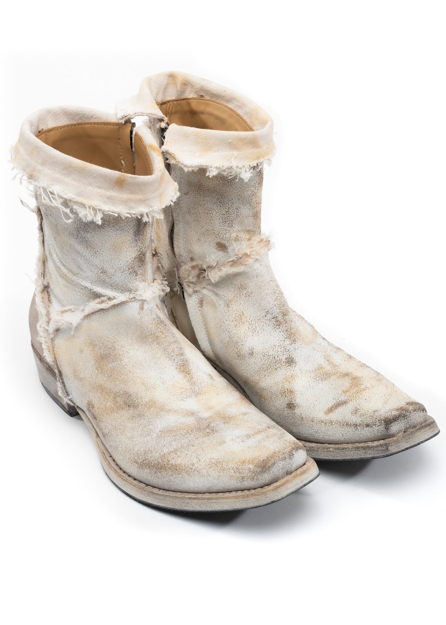 TEXAN BOOTS FLAG BEIGE USED