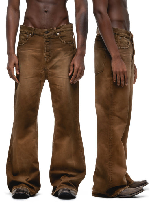ITALY RUSTED EARTH BOOT CUT