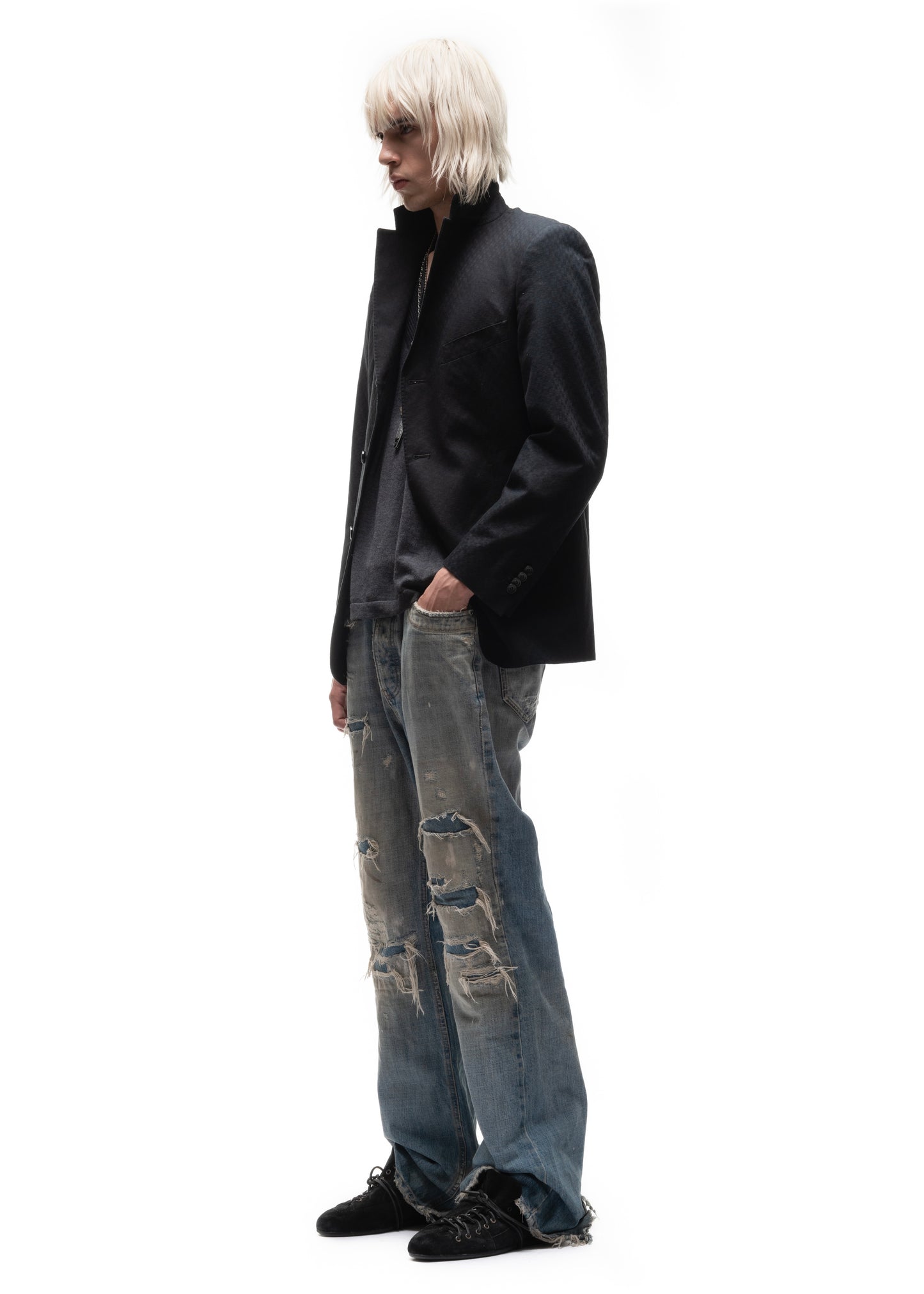 ITALIAN SEWN & WORN BOOTCUT DENIM