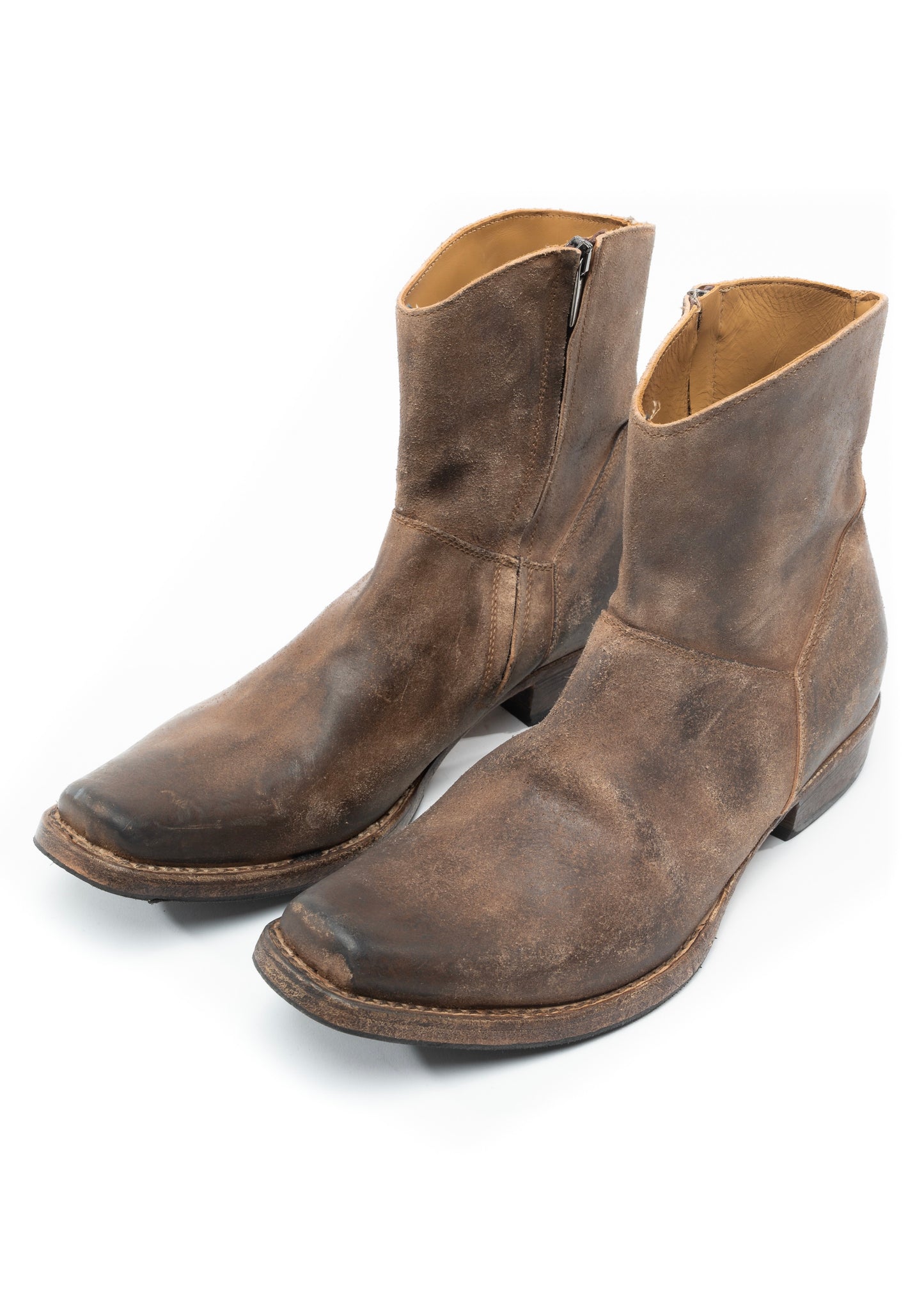 TEXAN BOOTS BROWN USED