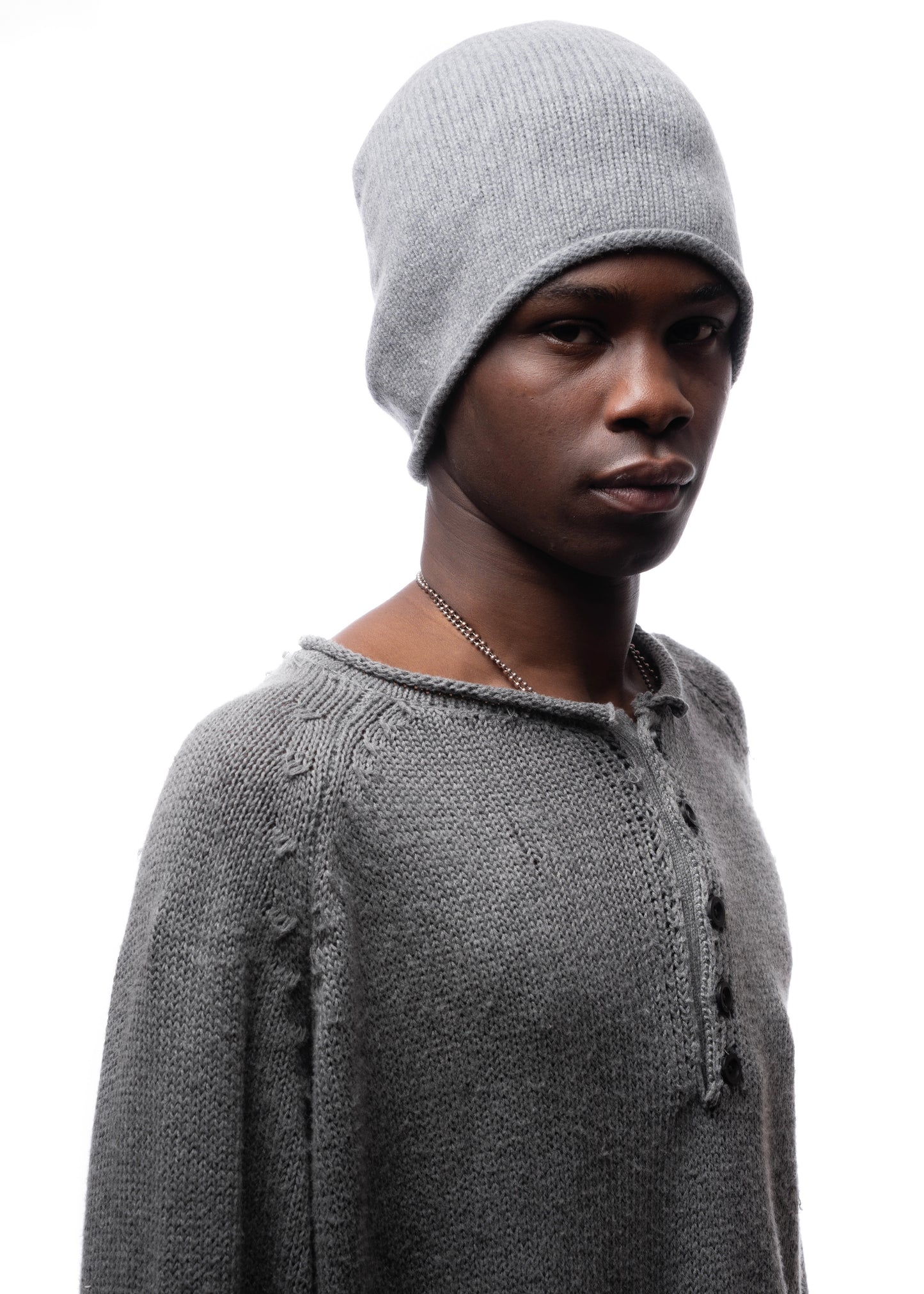 ALASKA WOOL BEANIE DARK GREY