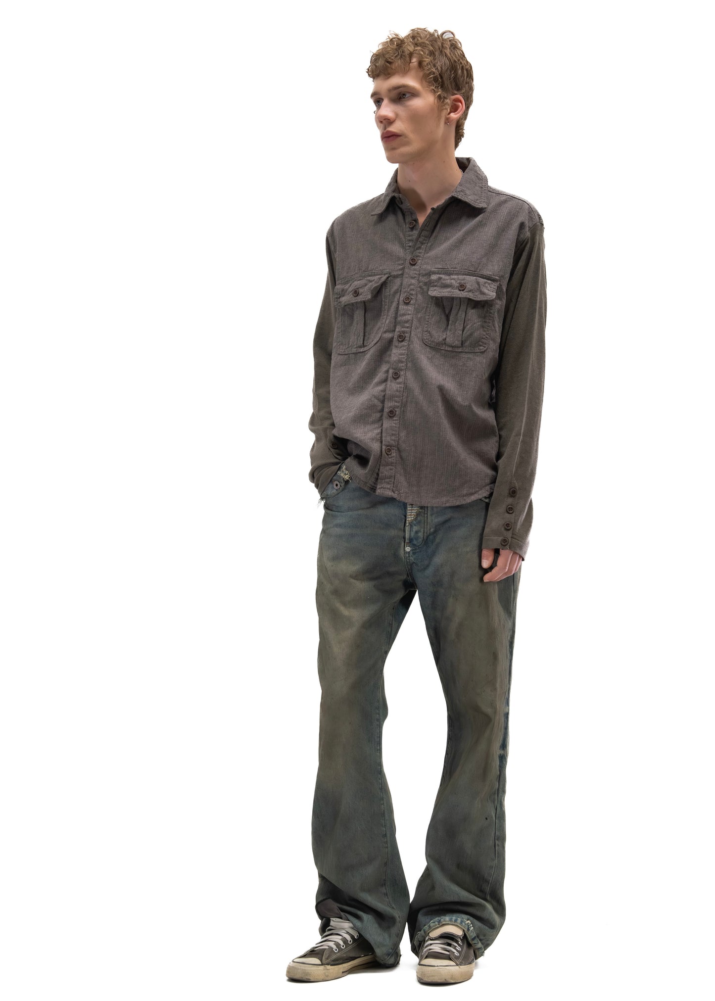 TREVOR BUTTON LONGSLEEVE SHIRT