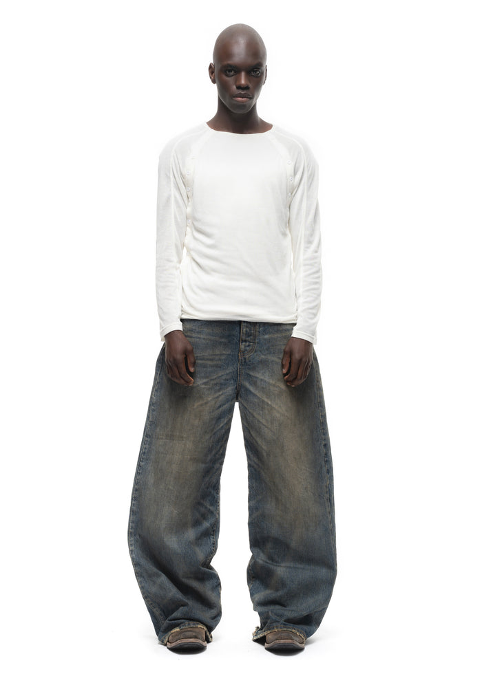 JAPANESE SELVEDGE ARASUNA LOOSE DENIM