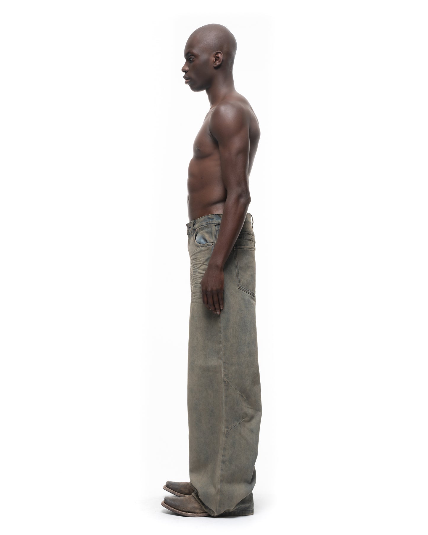 LOOSE EVERYDAY CONCRETE DUST DENIM