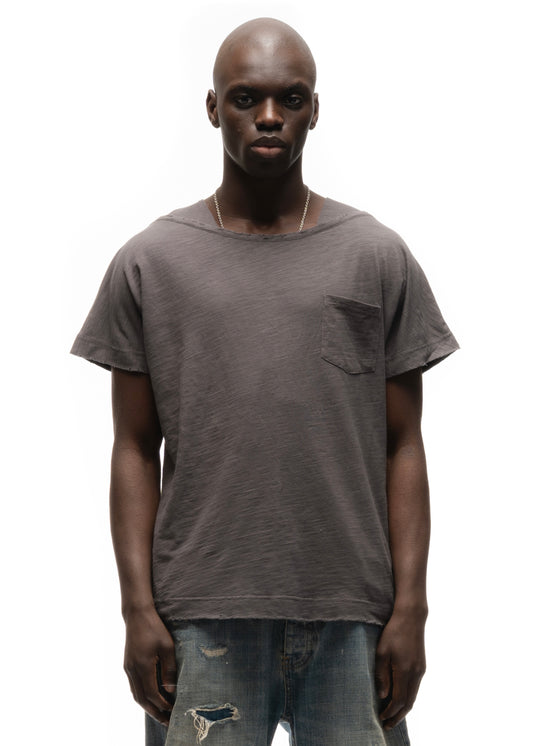 TRAPEZOID T-SHIRT GREY