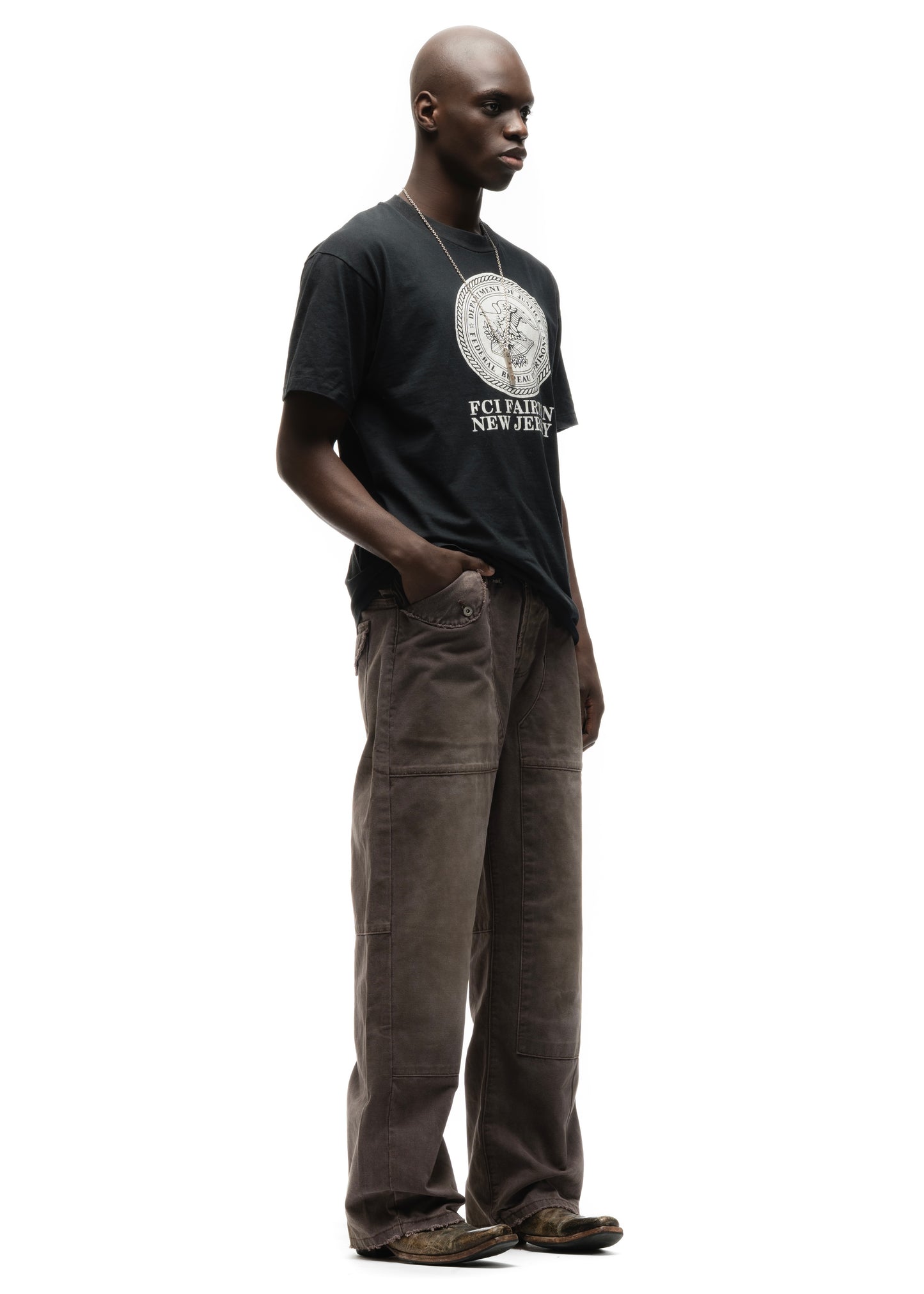 JAPANESE DOUBLE KNEE CUT RUST