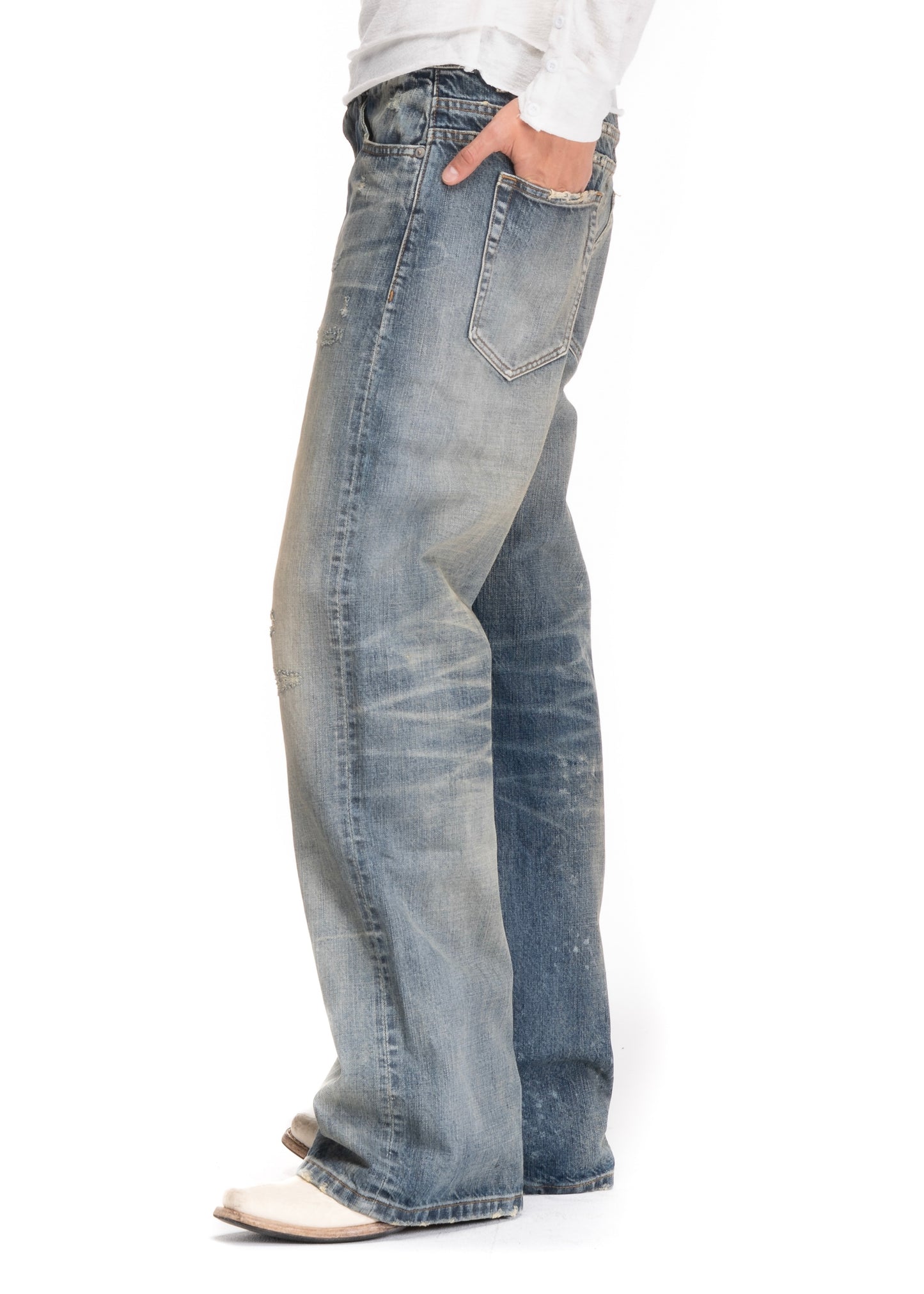 SEA SALT SELVEDGE DENIM BOOTCUT