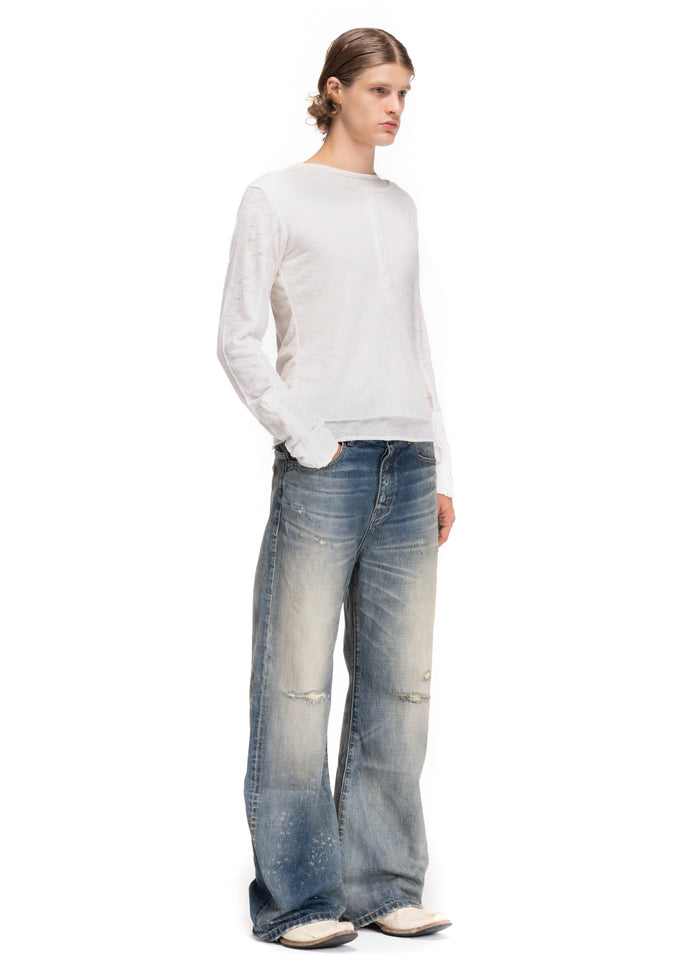 SEA SALT SELVEDGE DENIM BOOTCUT