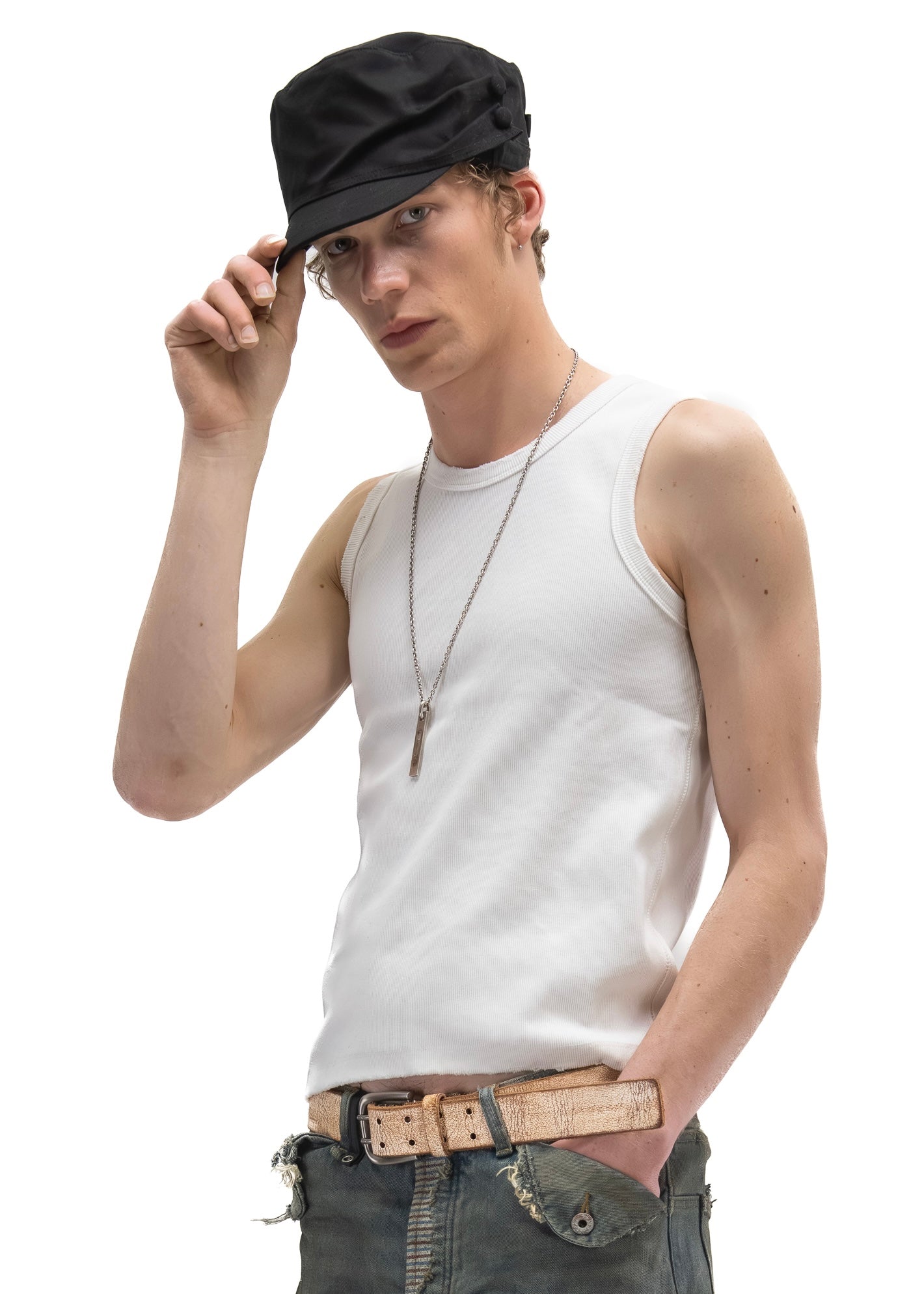 FOLD CAP BLACK