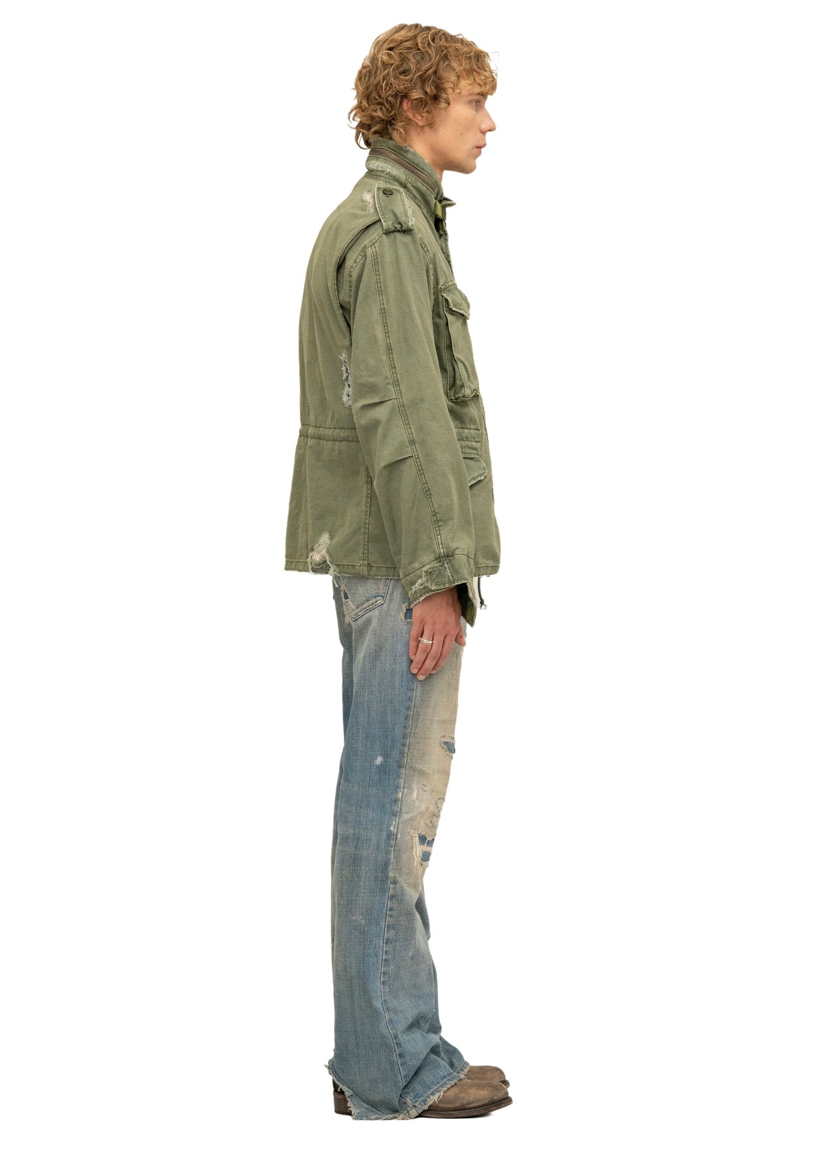 REWORKED FIELD PARKA GREEN