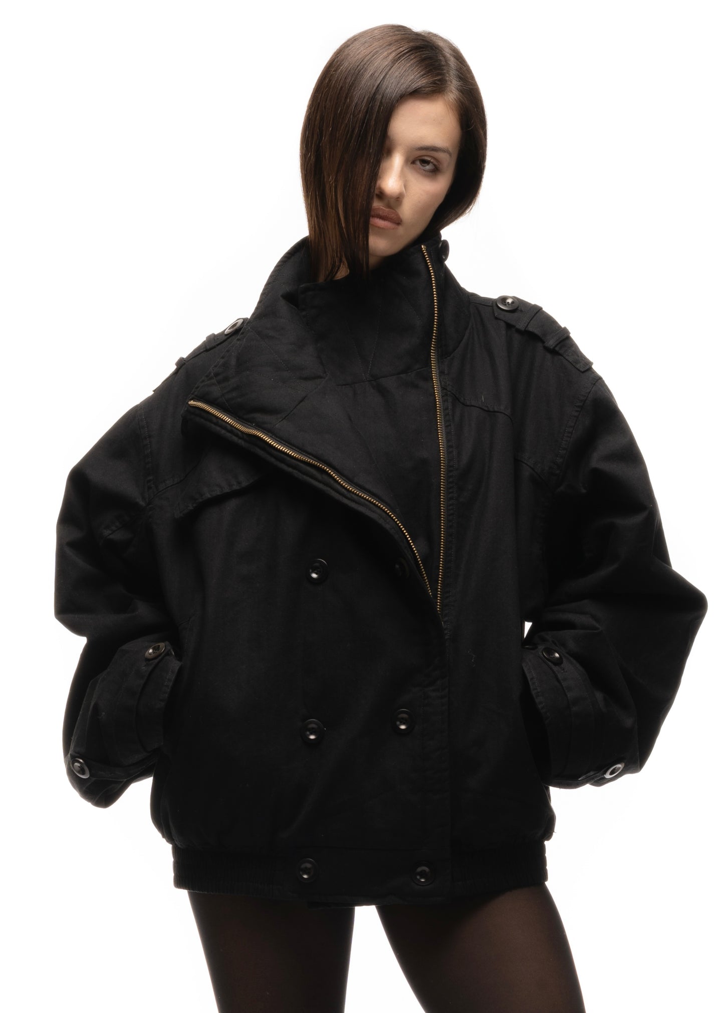 COMBAT PADDED PARKA BLACK FEMALE