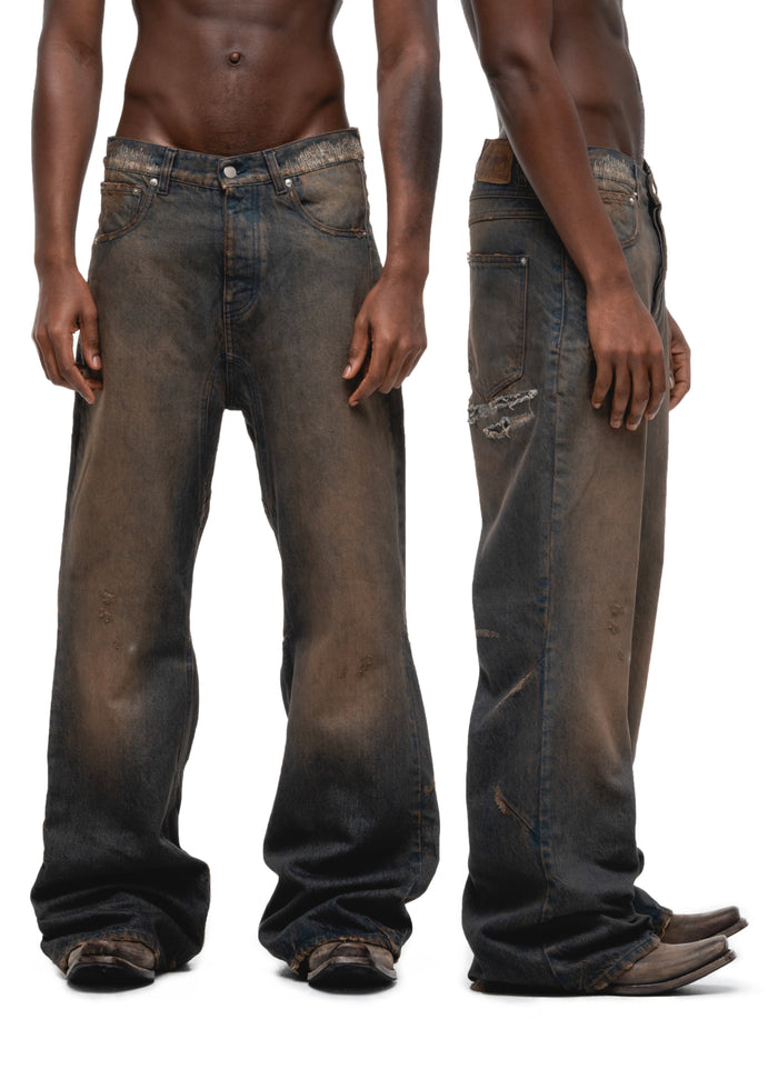 ITALY SMOOTH RUSTED BOOT CUT