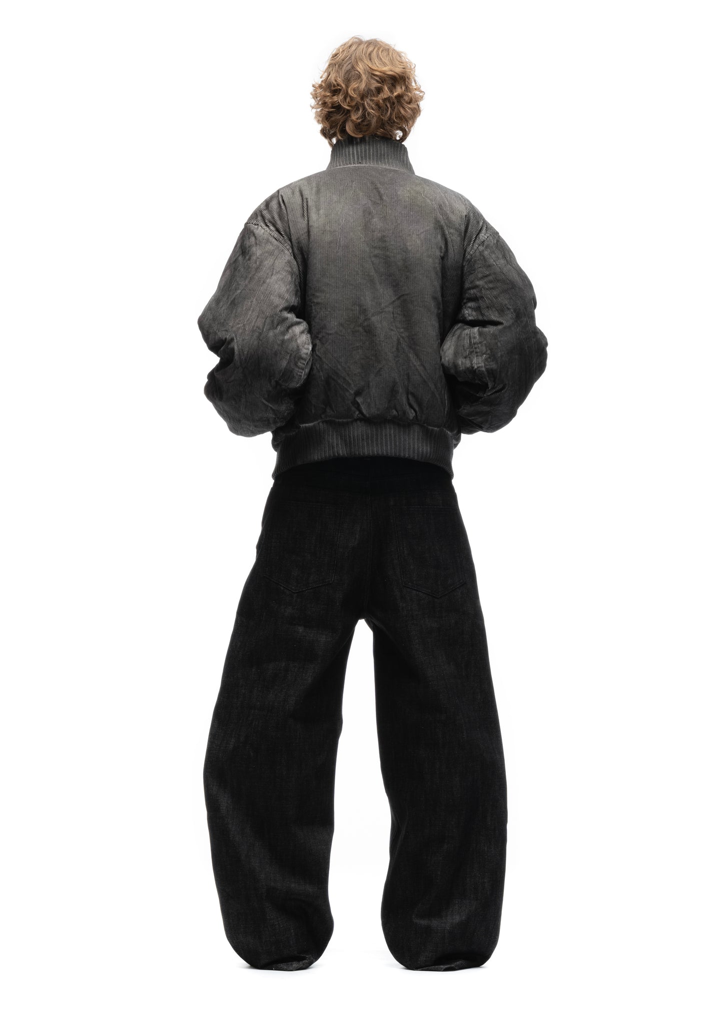 REVERSIBLE BASIC ONYX BOMBER JACKET BEIGE