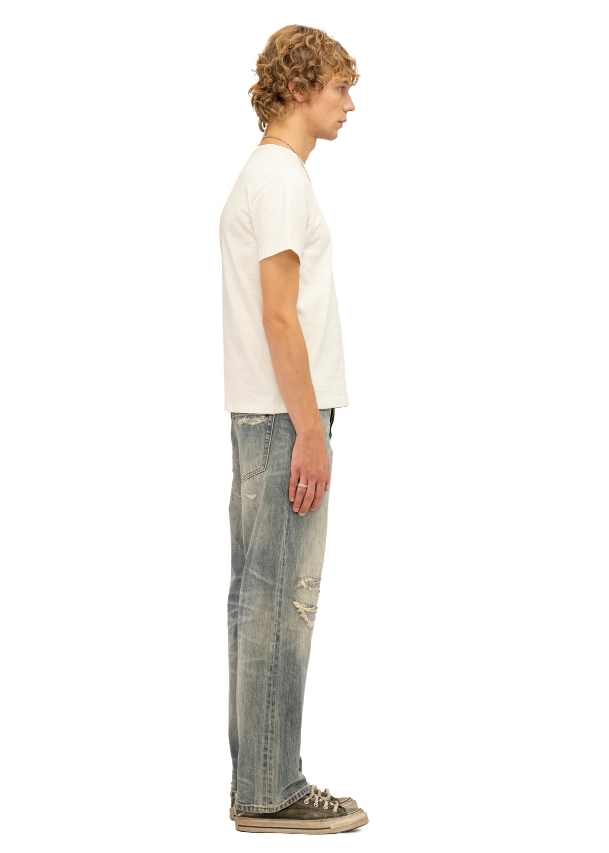 MENDED LIGHT WASHED REGULAR DENIM
