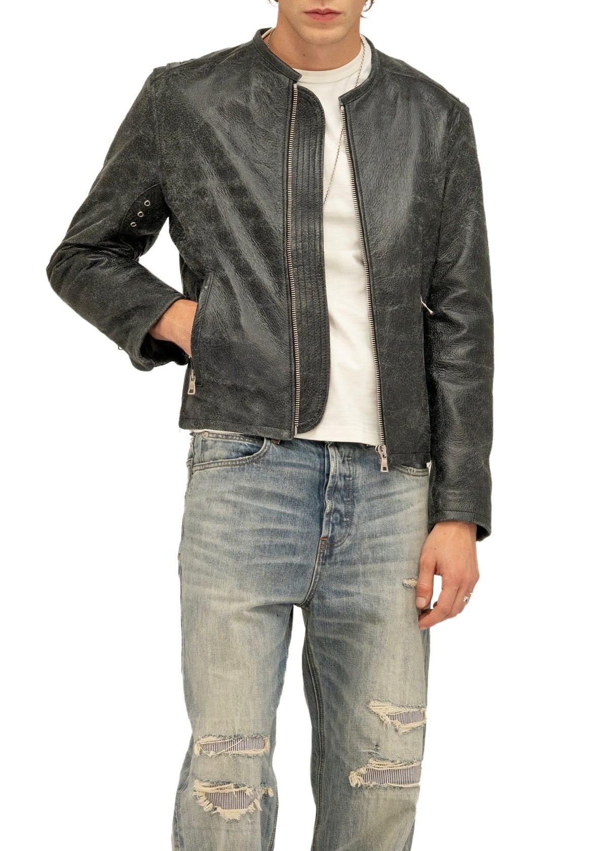MENDED LIGHT WASHED REGULAR DENIM