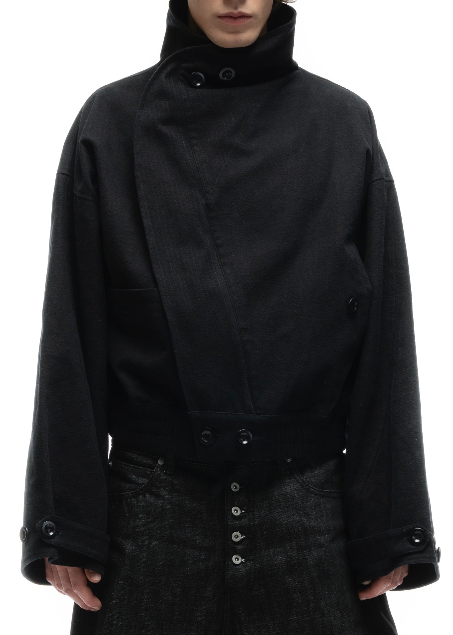 MOLESKIN JACKET BLACK