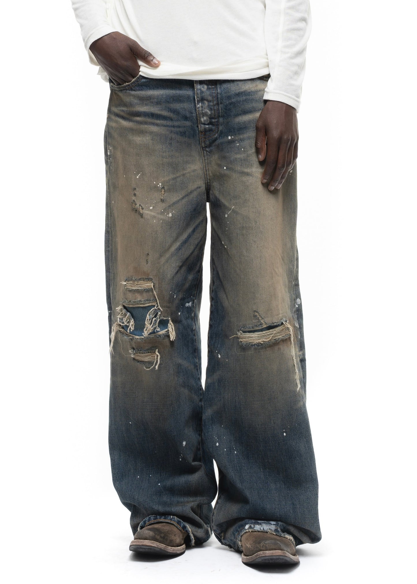 JAPANESE SELVEDGE ARASHI DENIM