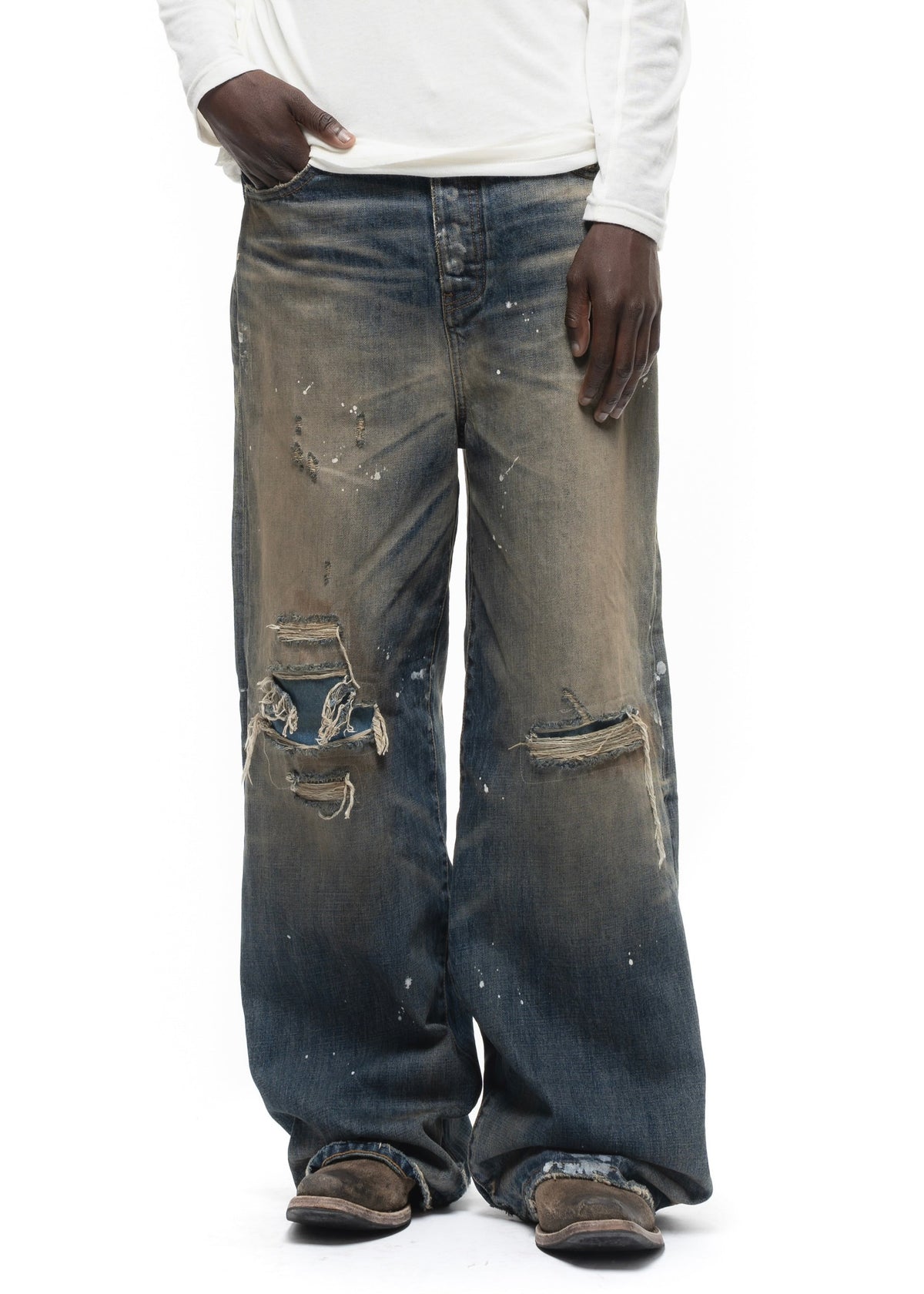 JAPANESE SELVEDGE ARASHI DENIM