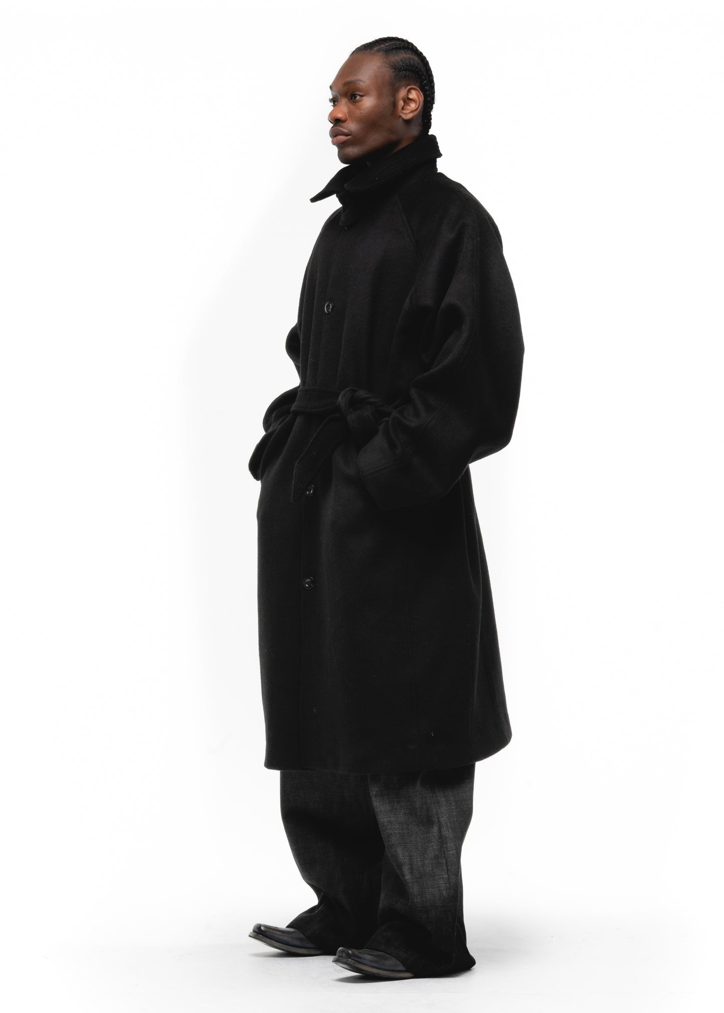 CLASSIC WOOL COAT BLACK