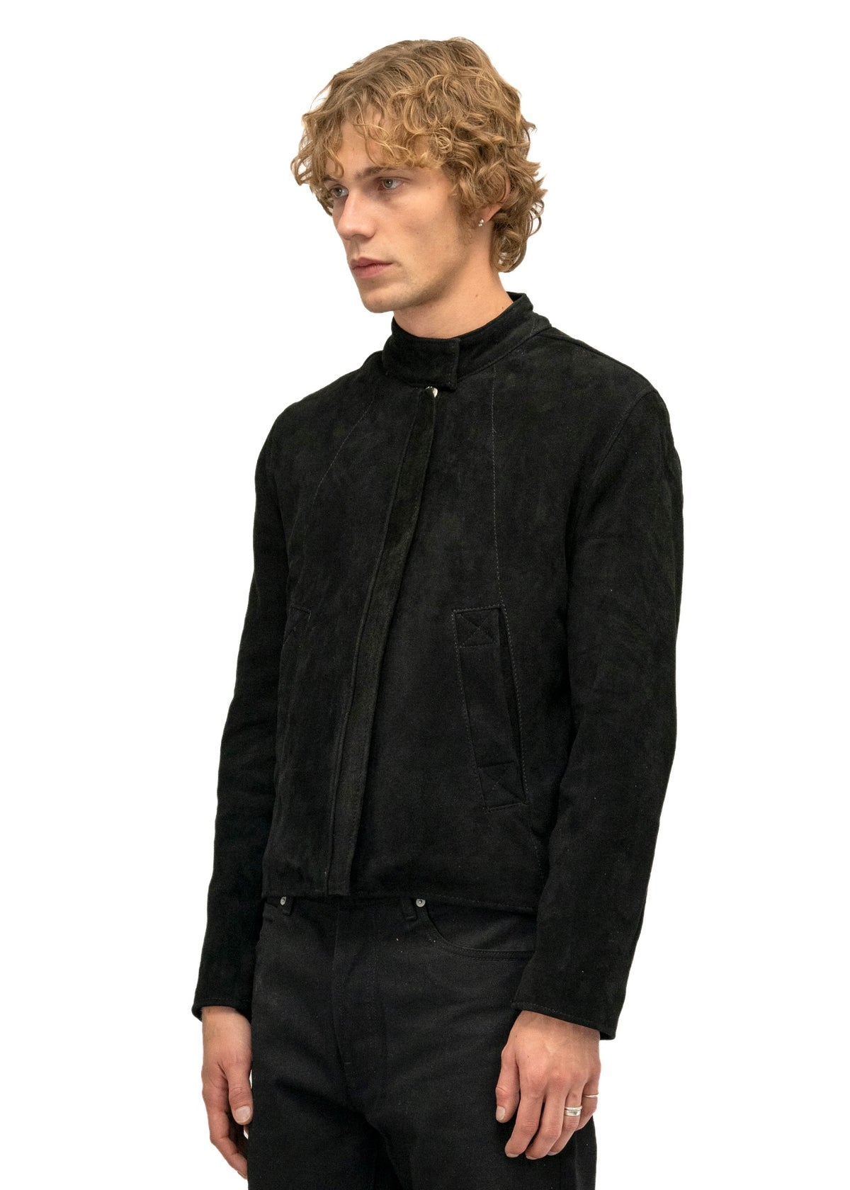 DRIVER ONE CUT SUEDE JACKET