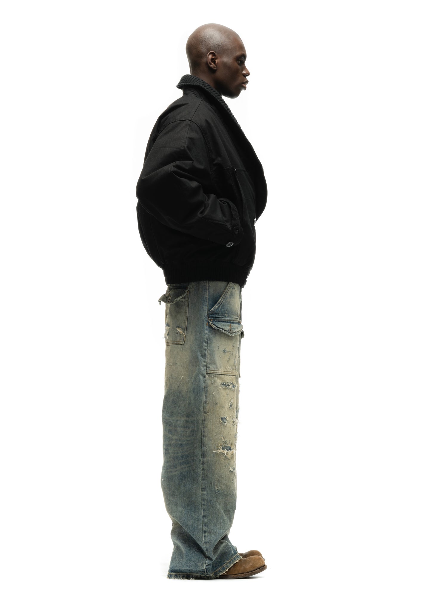 PILOT BUTTON BOMBER JACKET