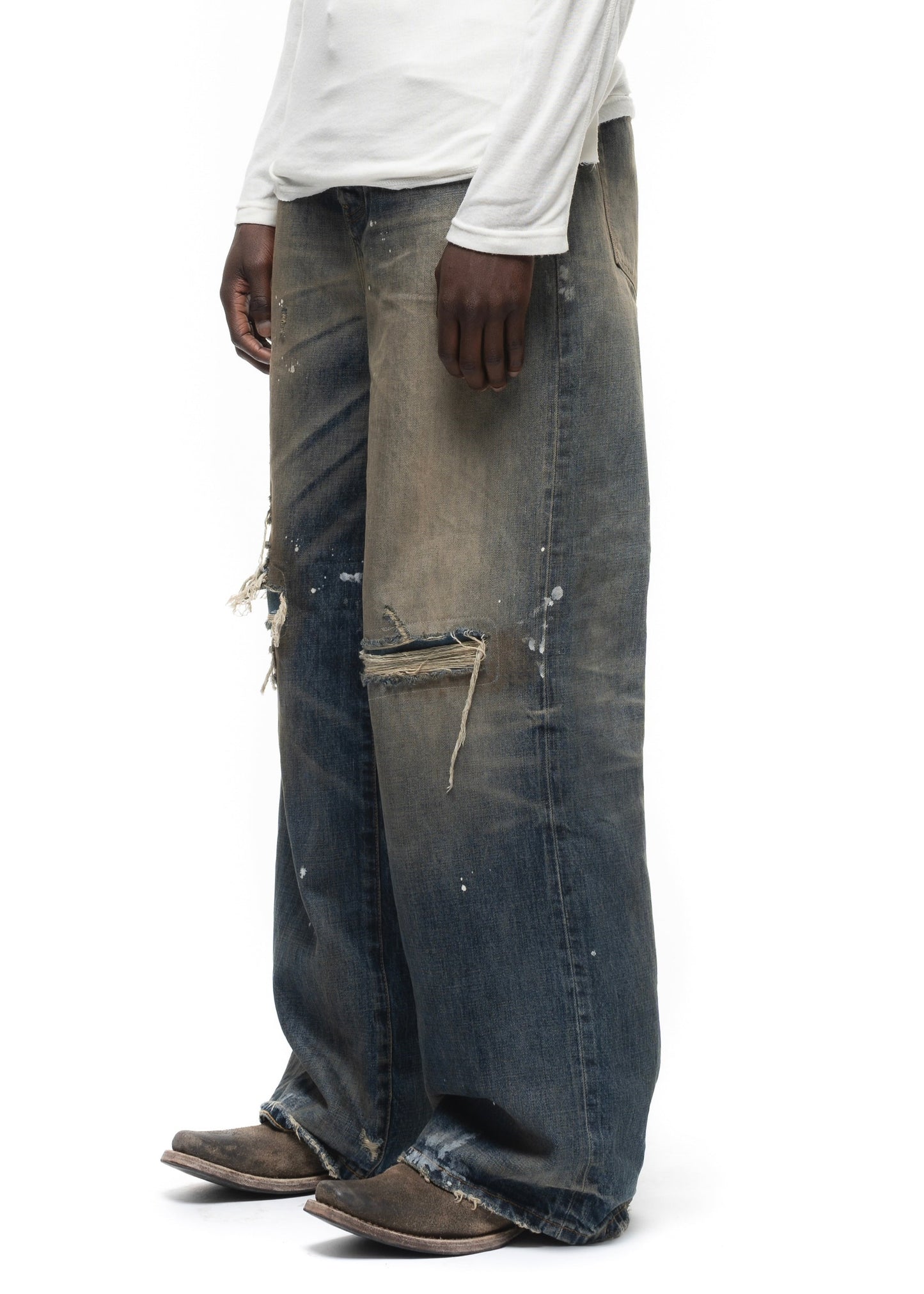 JAPANESE SELVEDGE ARASHI DENIM