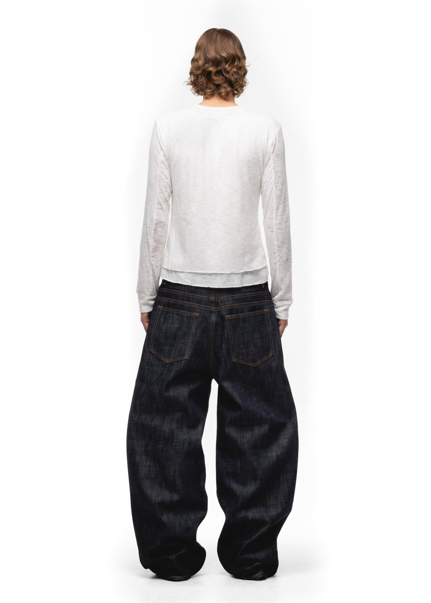 RAW DENIM JAPANESE LOOSE FIT BLUE