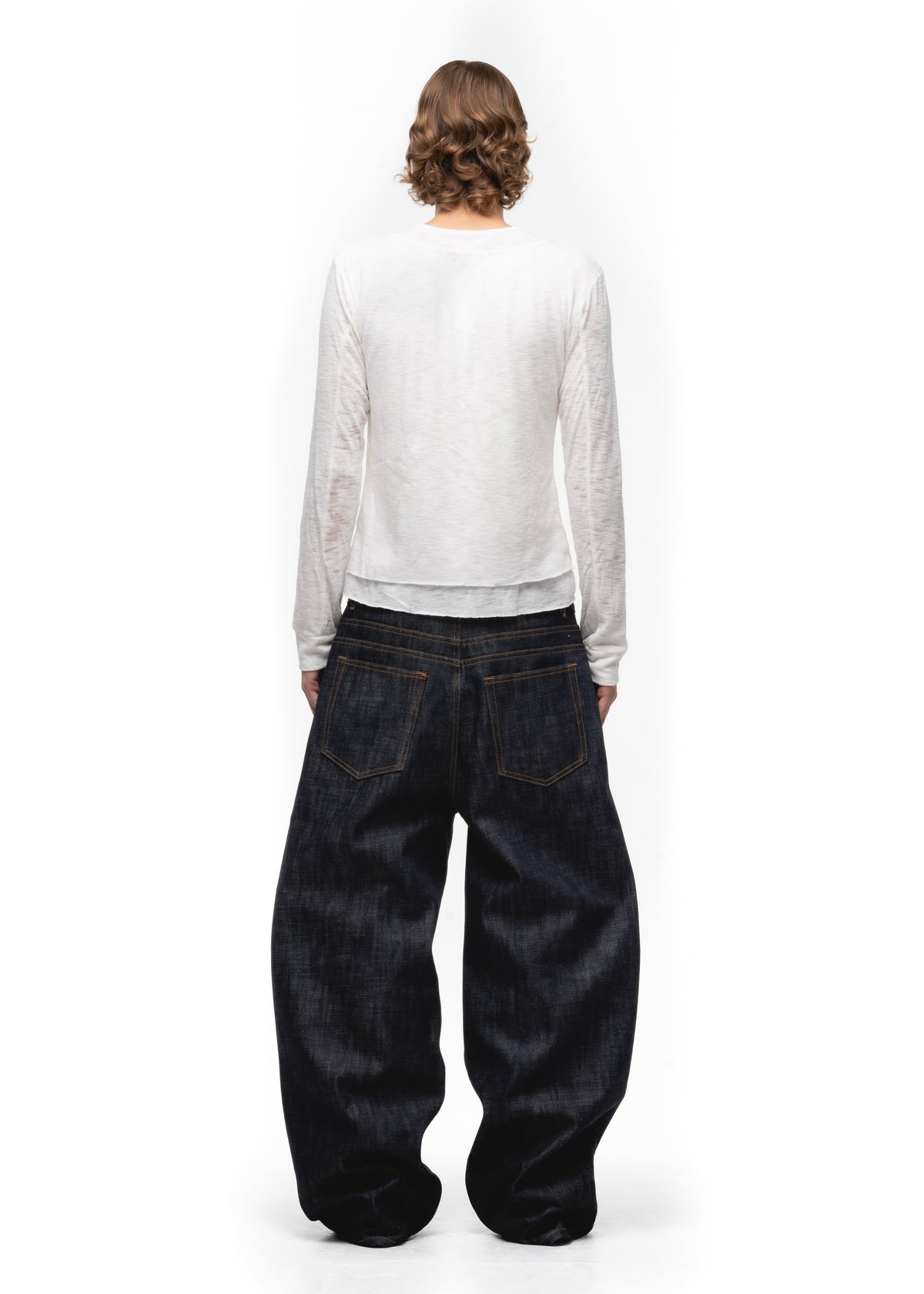 RAW DENIM JAPANESE LOOSE FIT BLUE – NO/FAITH STUDIOS