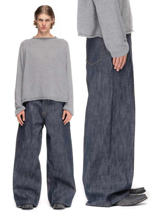 BASIC RAW DENIM JAPANESE ULTRA LOOSE FIT