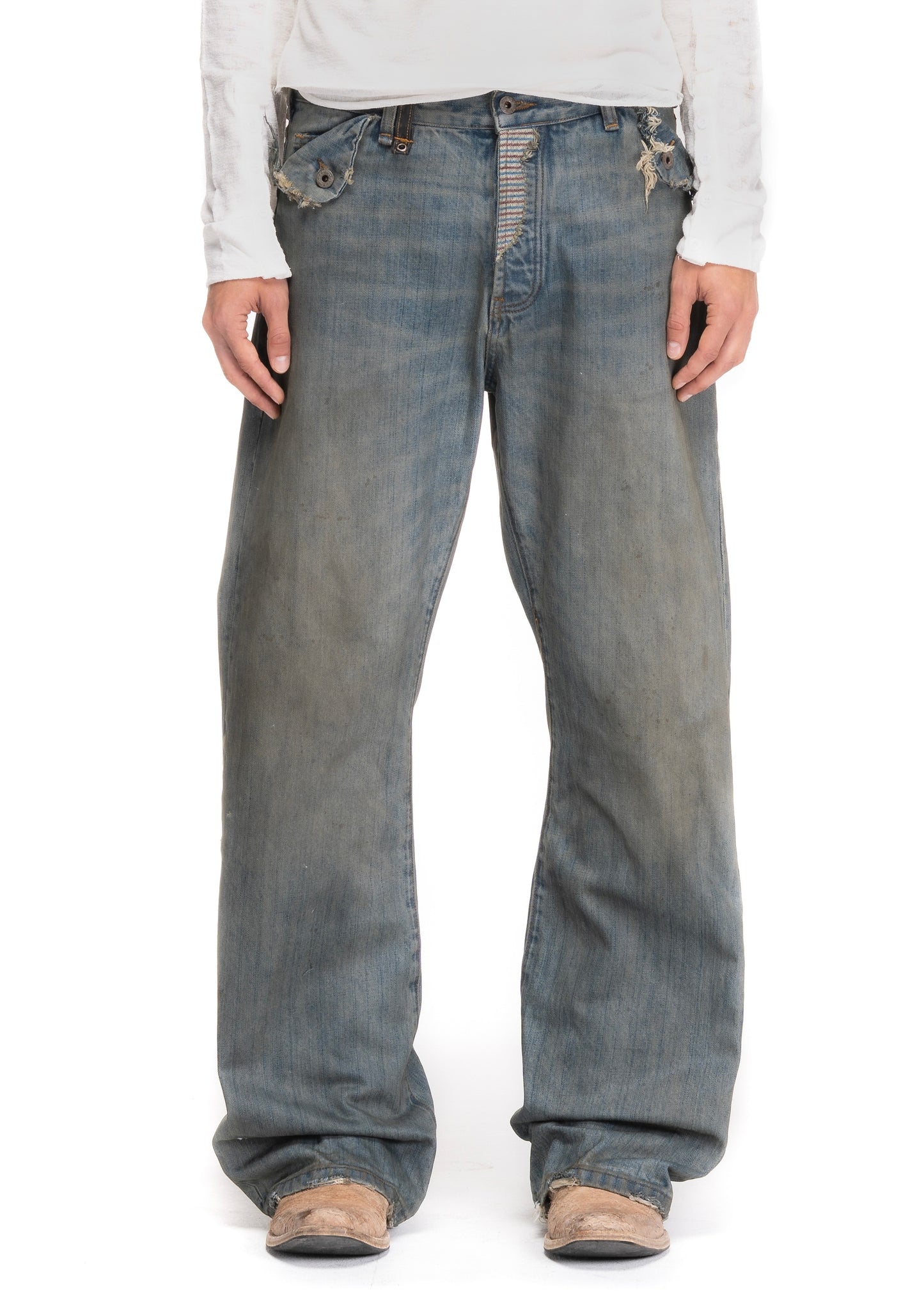 REWORKED SELVEDGE BOOTCUT DENIM