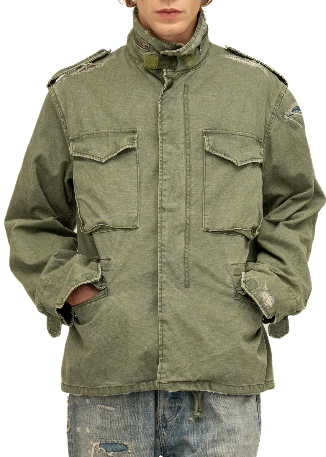 REWORKED FIELD PARKA GREEN