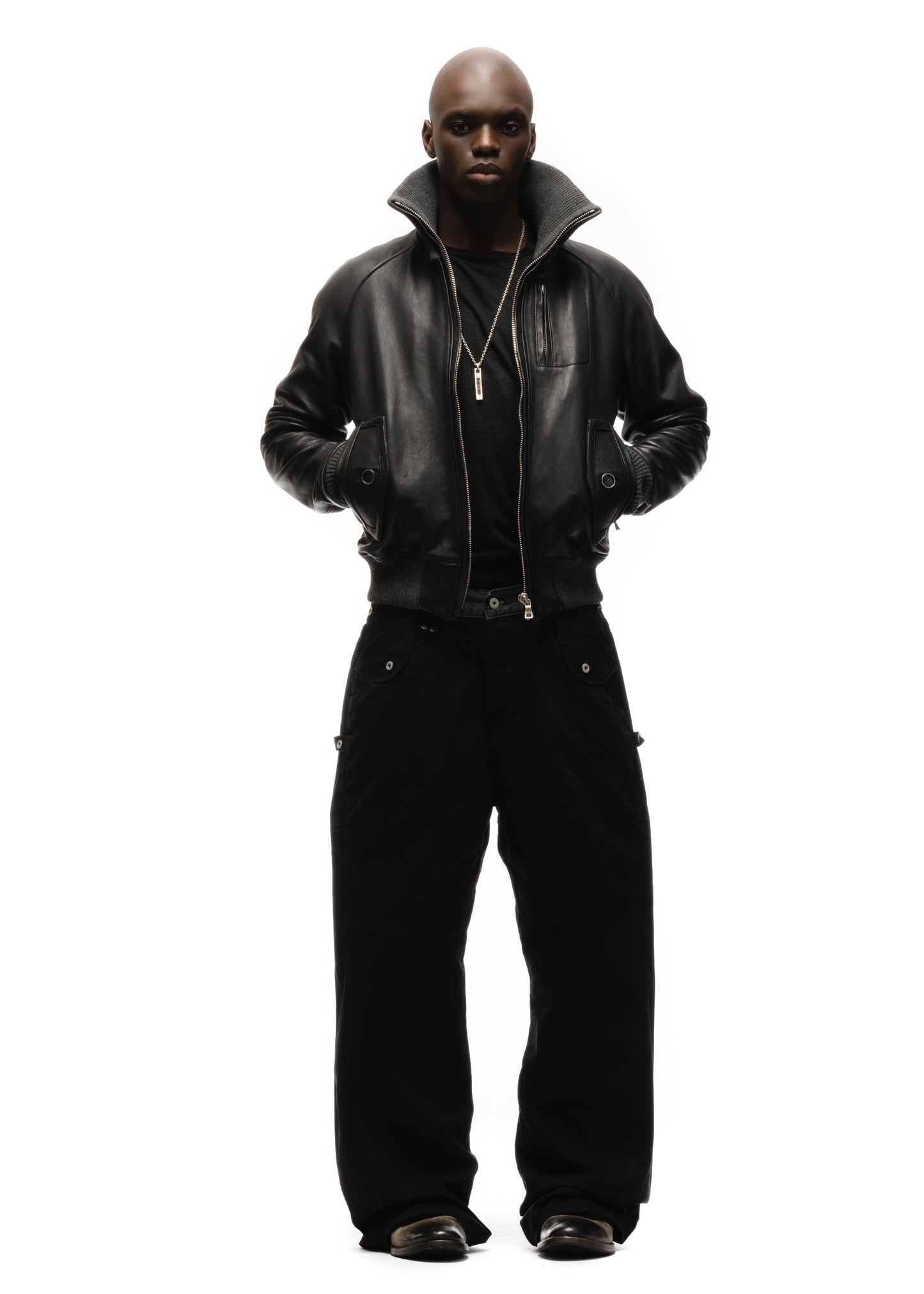 HERRINGBONE CUT BLACK