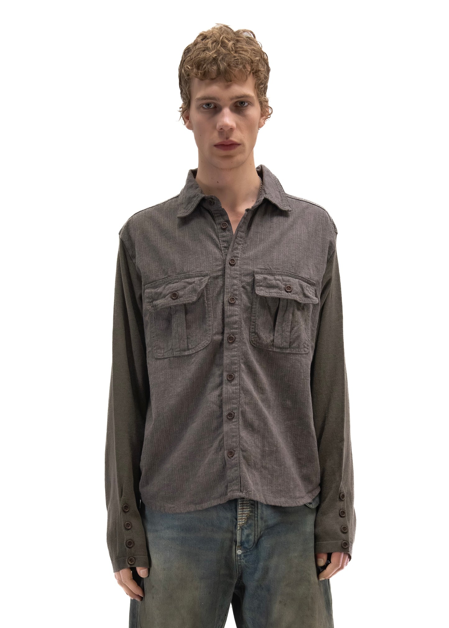 TREVOR BUTTON LONGSLEEVE SHIRT
