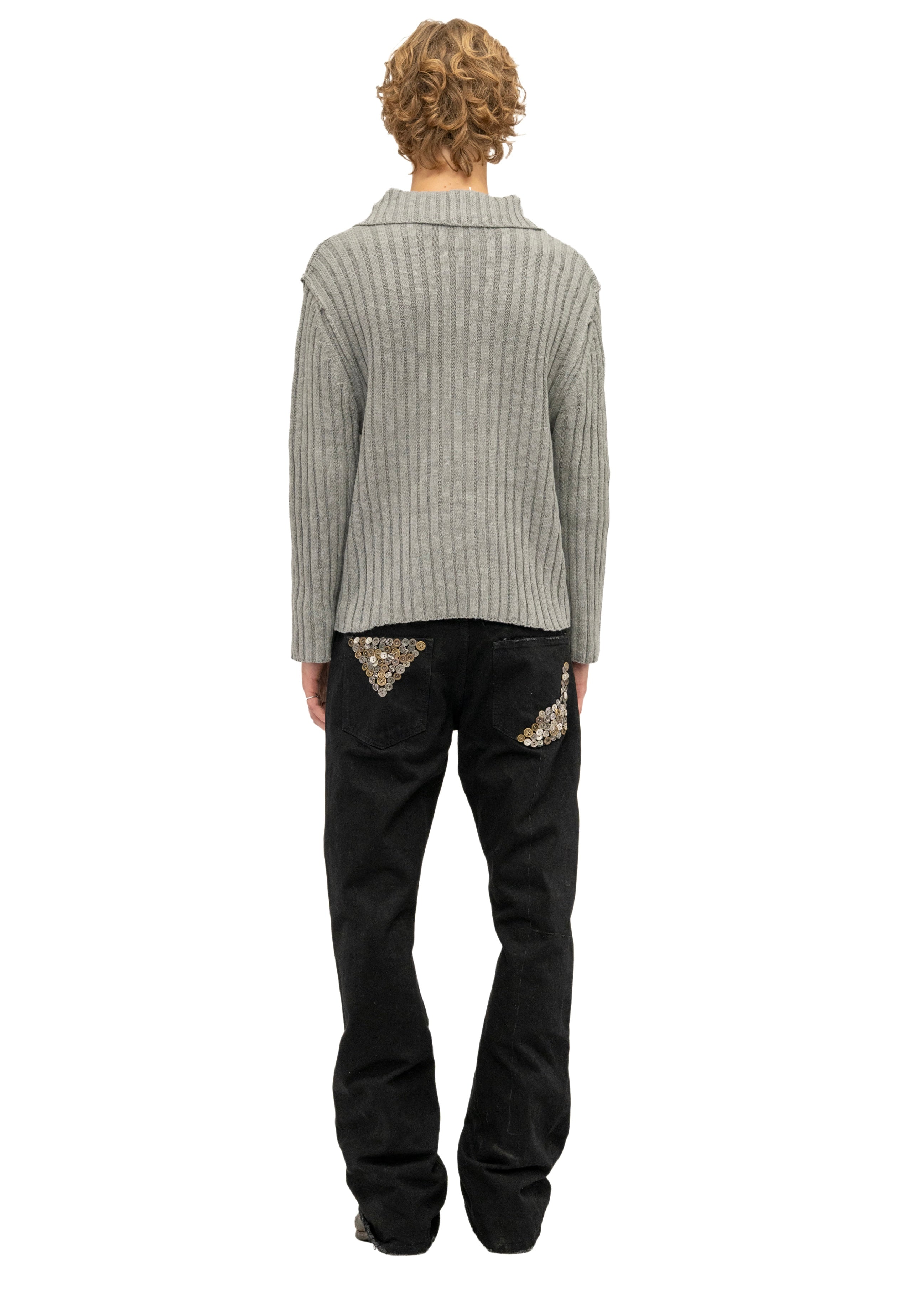 DOUBLE-LAYERED BURGUNDY LONGSLEEVE – NO/FAITH STUDIOS