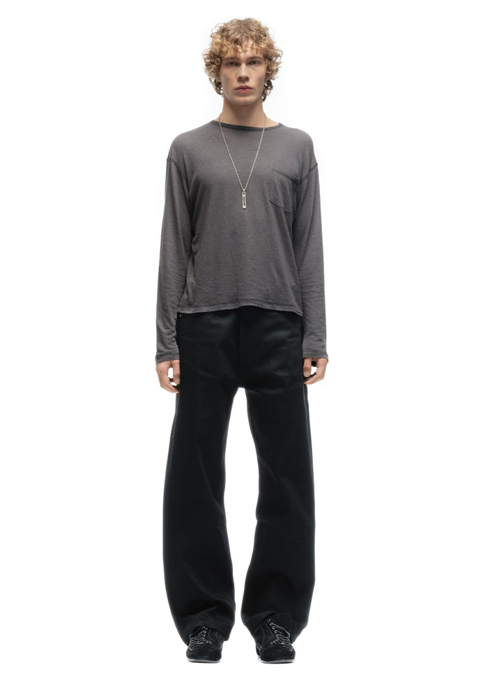 JAPANESE SELVEDGE REGULAR DENIM BLACK
