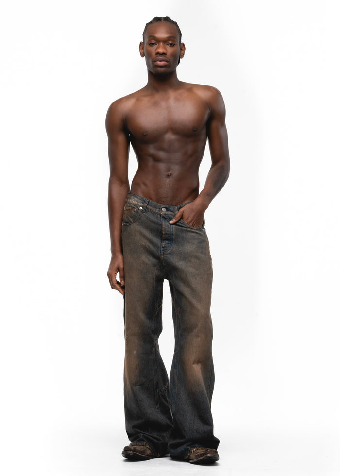 ITALY SMOOTH RUSTED BOOT CUT