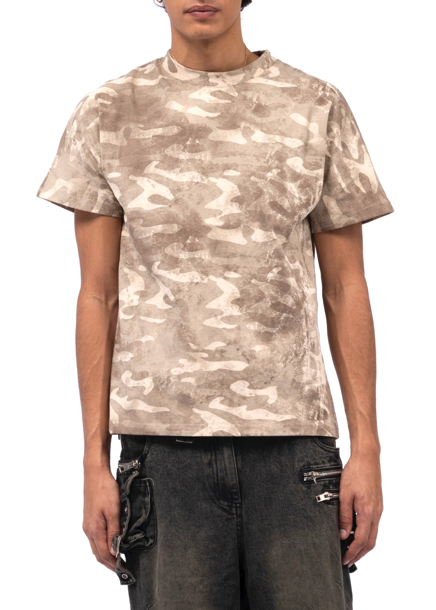 CAMO MONOGRAM T-SHIRT