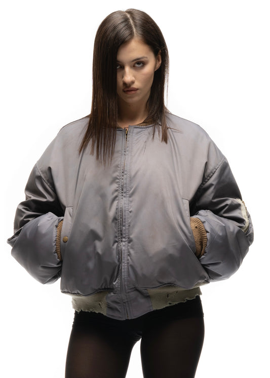 REVERSIBLE DIVING BOMBER JACKET FEMALE
