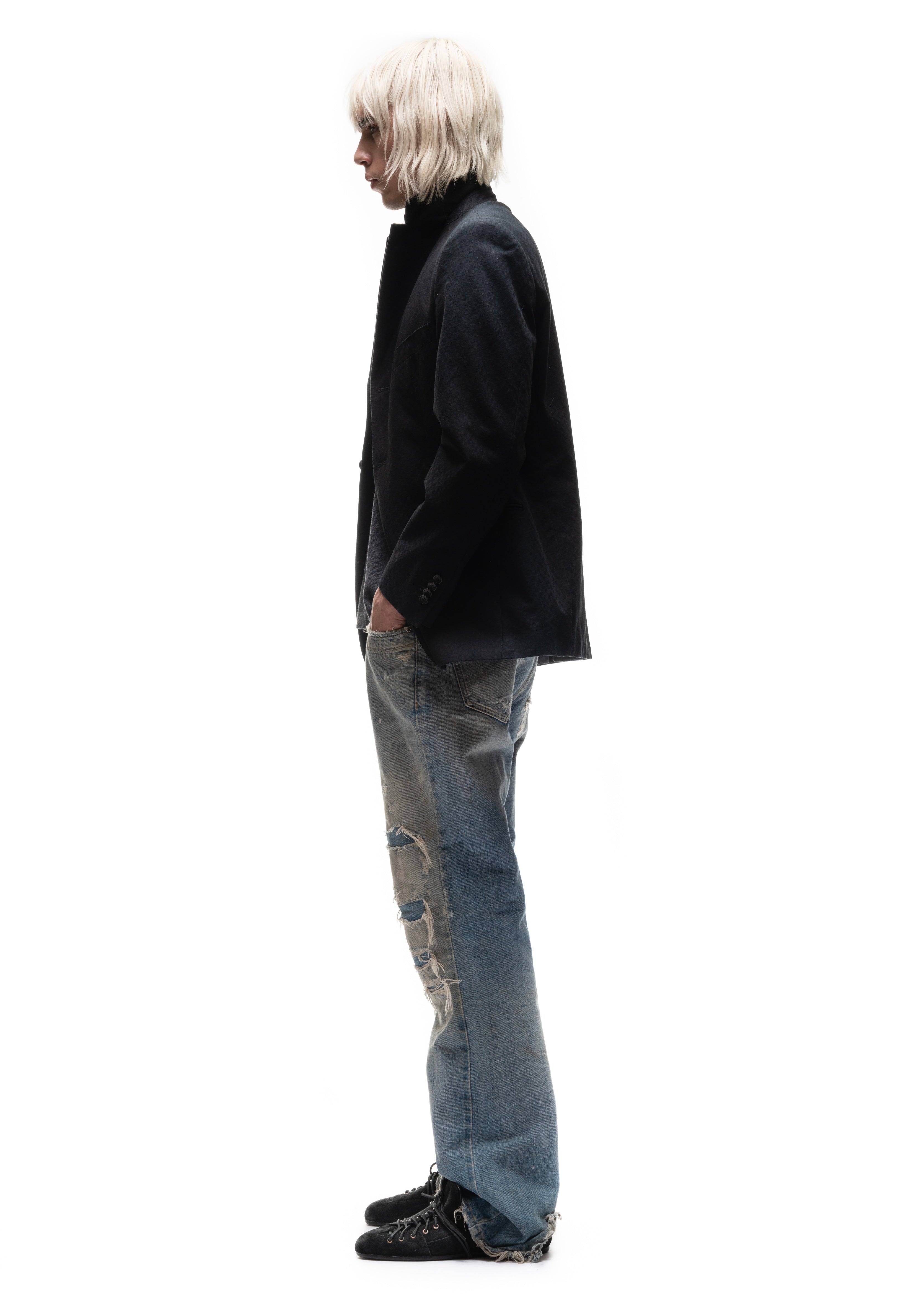 ITALIAN SEWN & WORN BOOTCUT DENIM – NO/FAITH STUDIOS