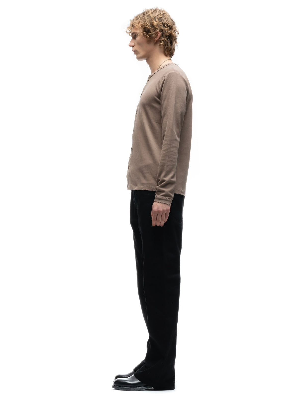 JAPANESE BUTTON-UP CARDIGAN RUST