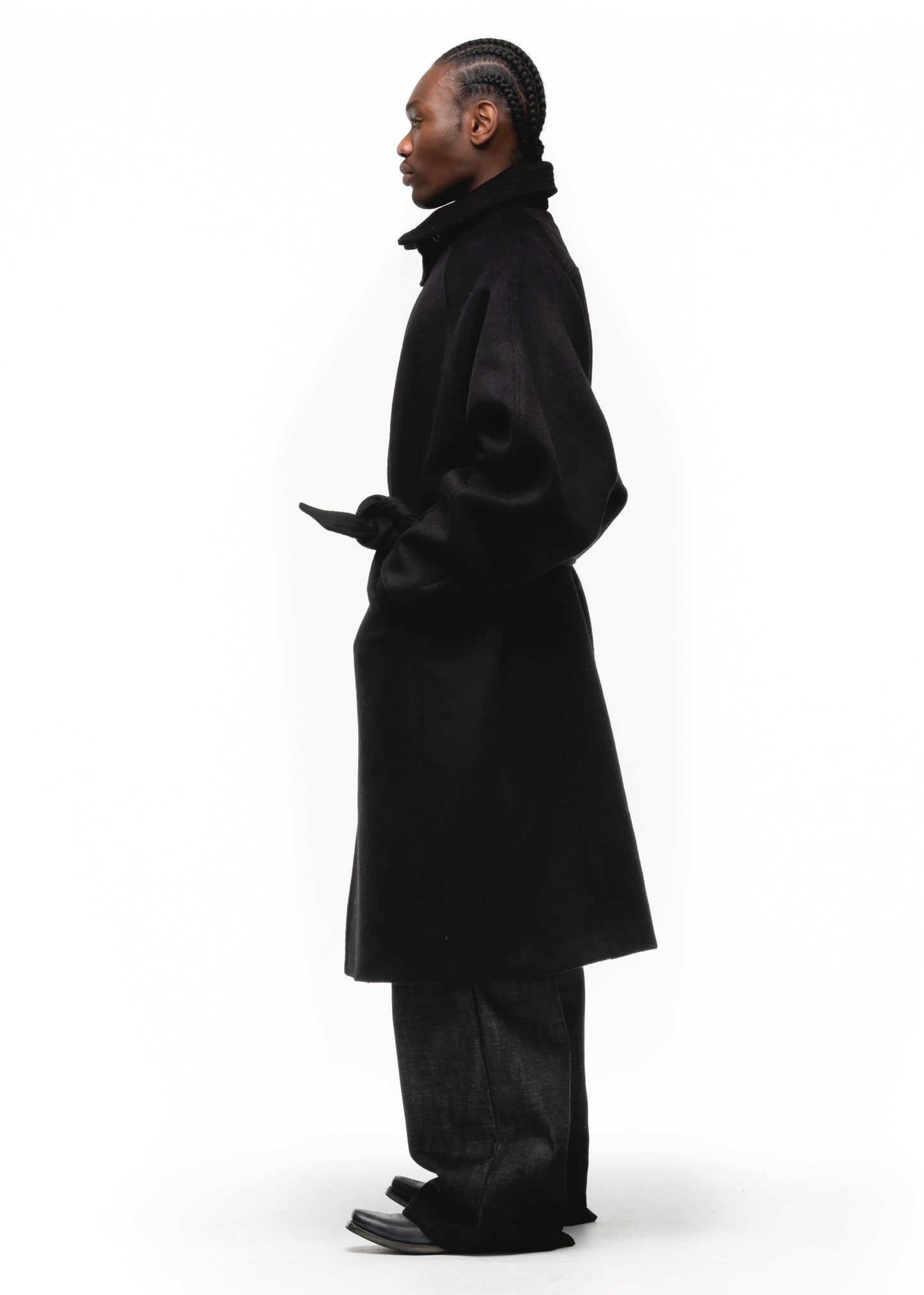 CLASSIC WOOL COAT BLACK