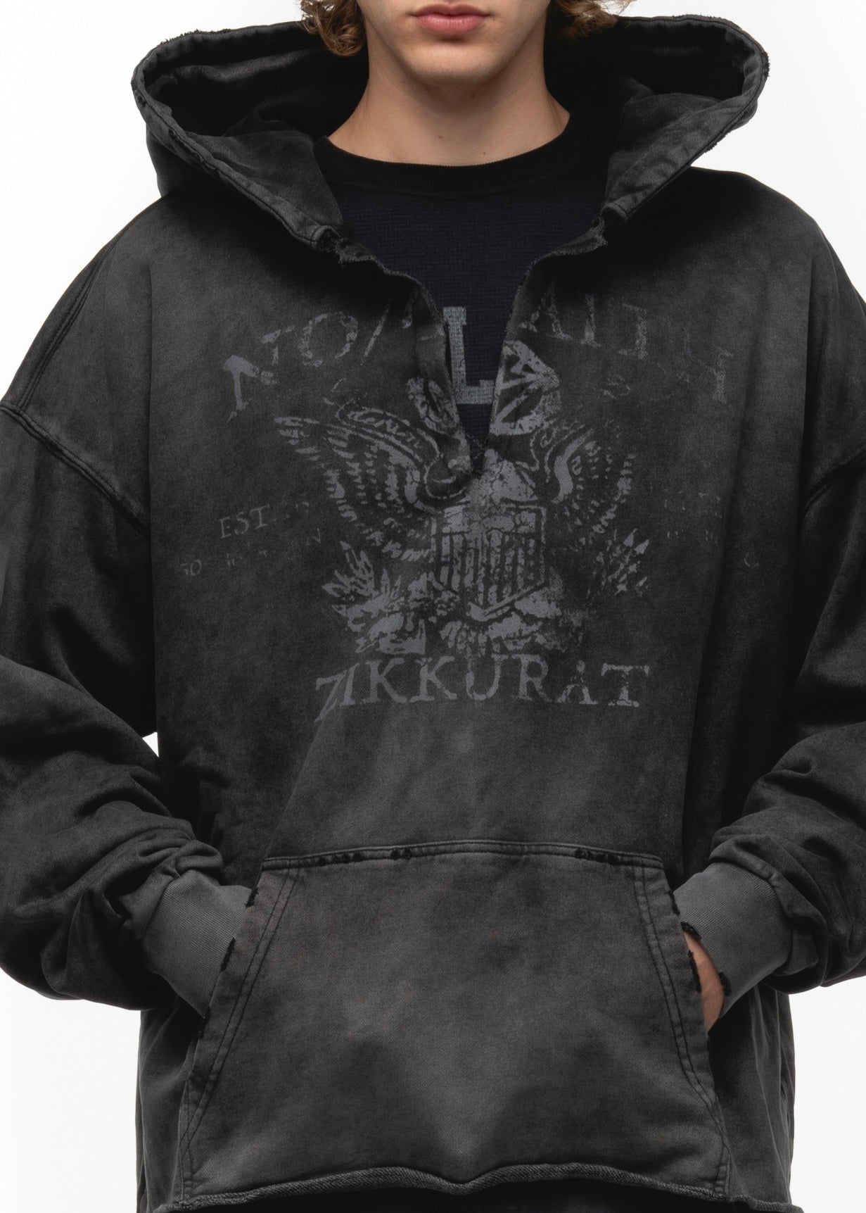 EAGLE VINTAGE USED HOODIE