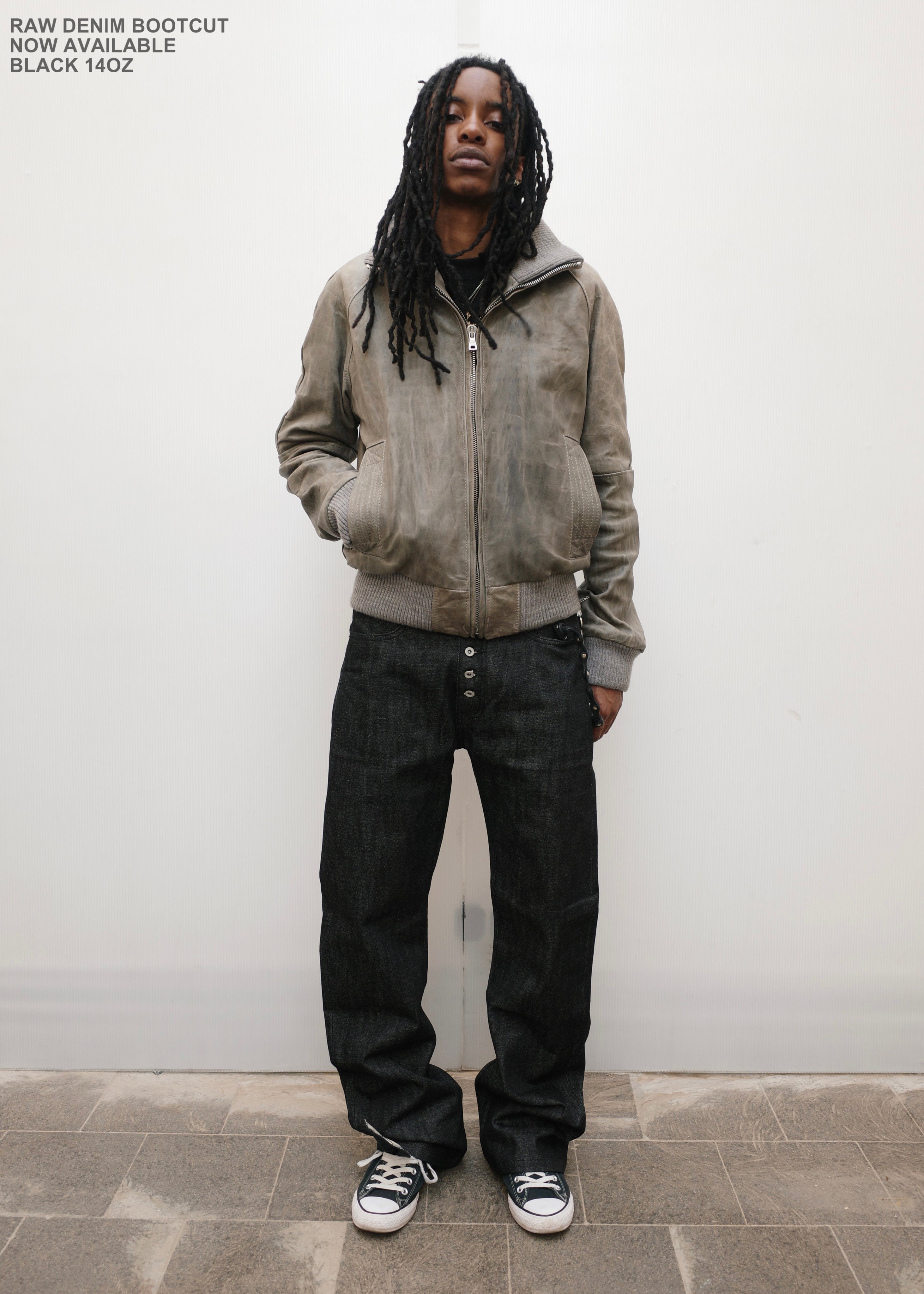 服/ファッション NO/FAITH STUDIOS FLARED DENIM NO/FAITH STUDIOS : 노페이스스튜디오] FLARED DENIM 001 BLACK - SAMPLAS