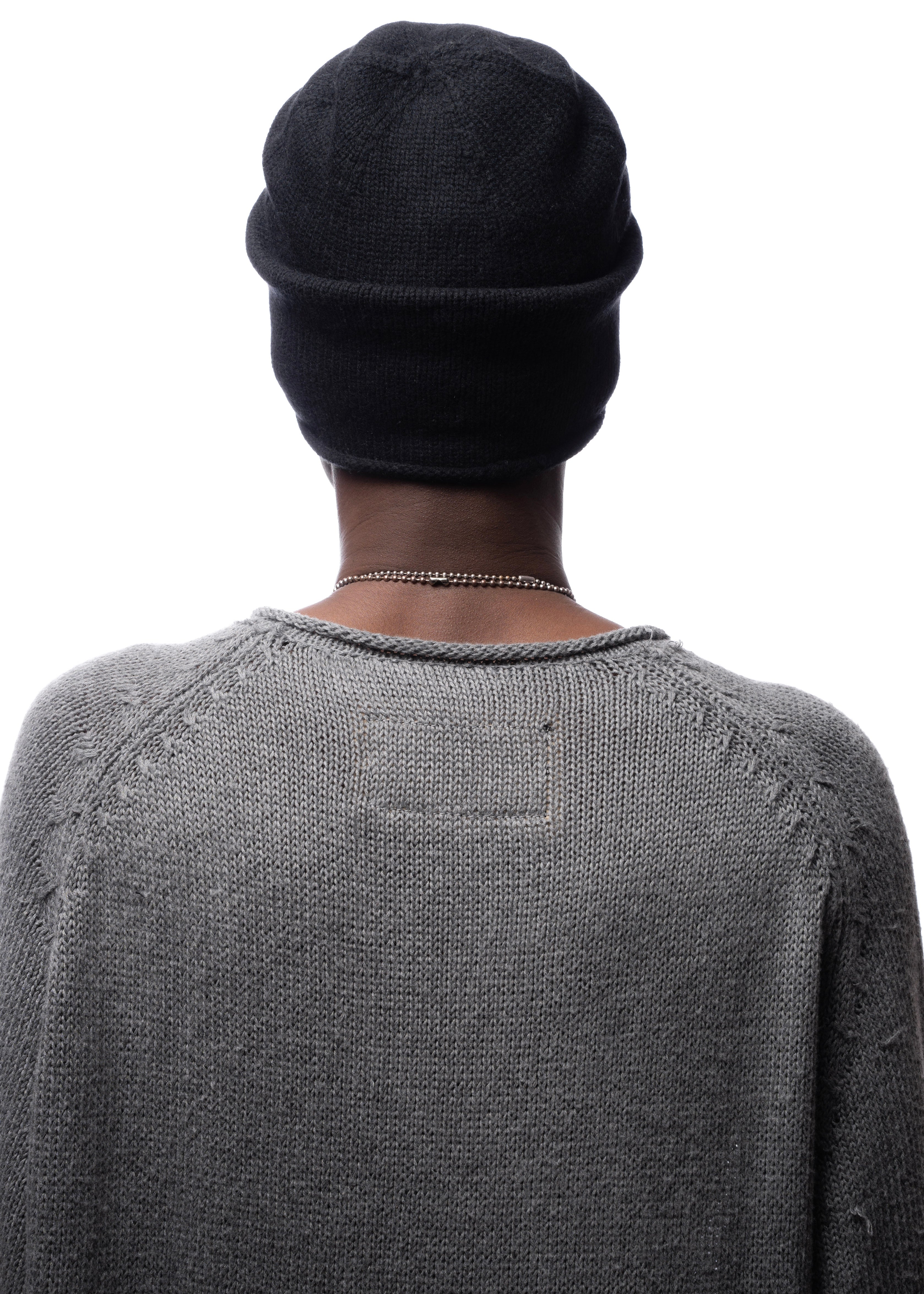 ALASKA WOOL BEANIE BLACK – NO/FAITH STUDIOS