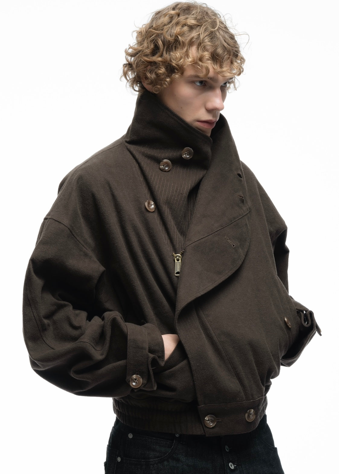 MOLESKIN JACKET BROWN