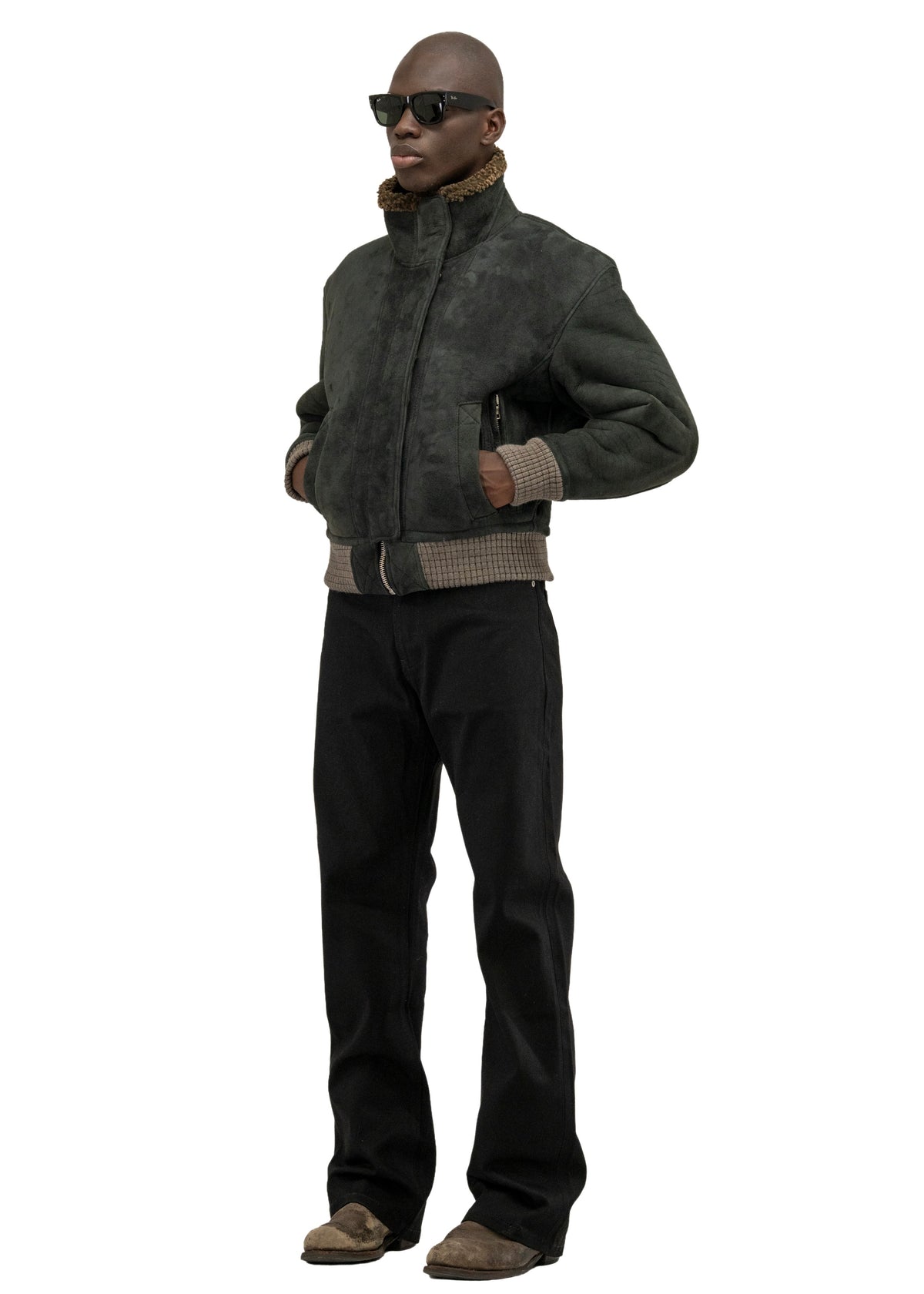 DECK SHEEPSKIN LEATHER JACKET