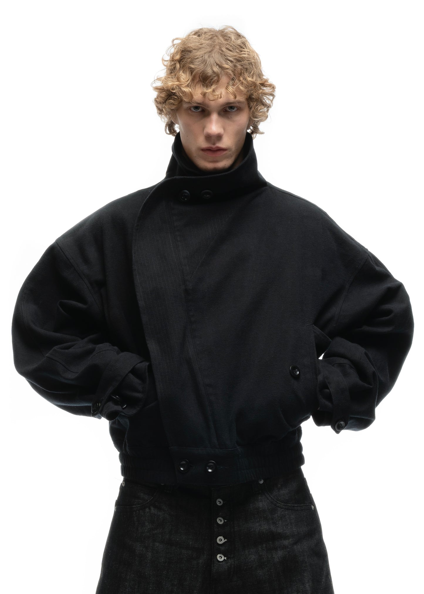 MOLESKIN JACKET BLACK