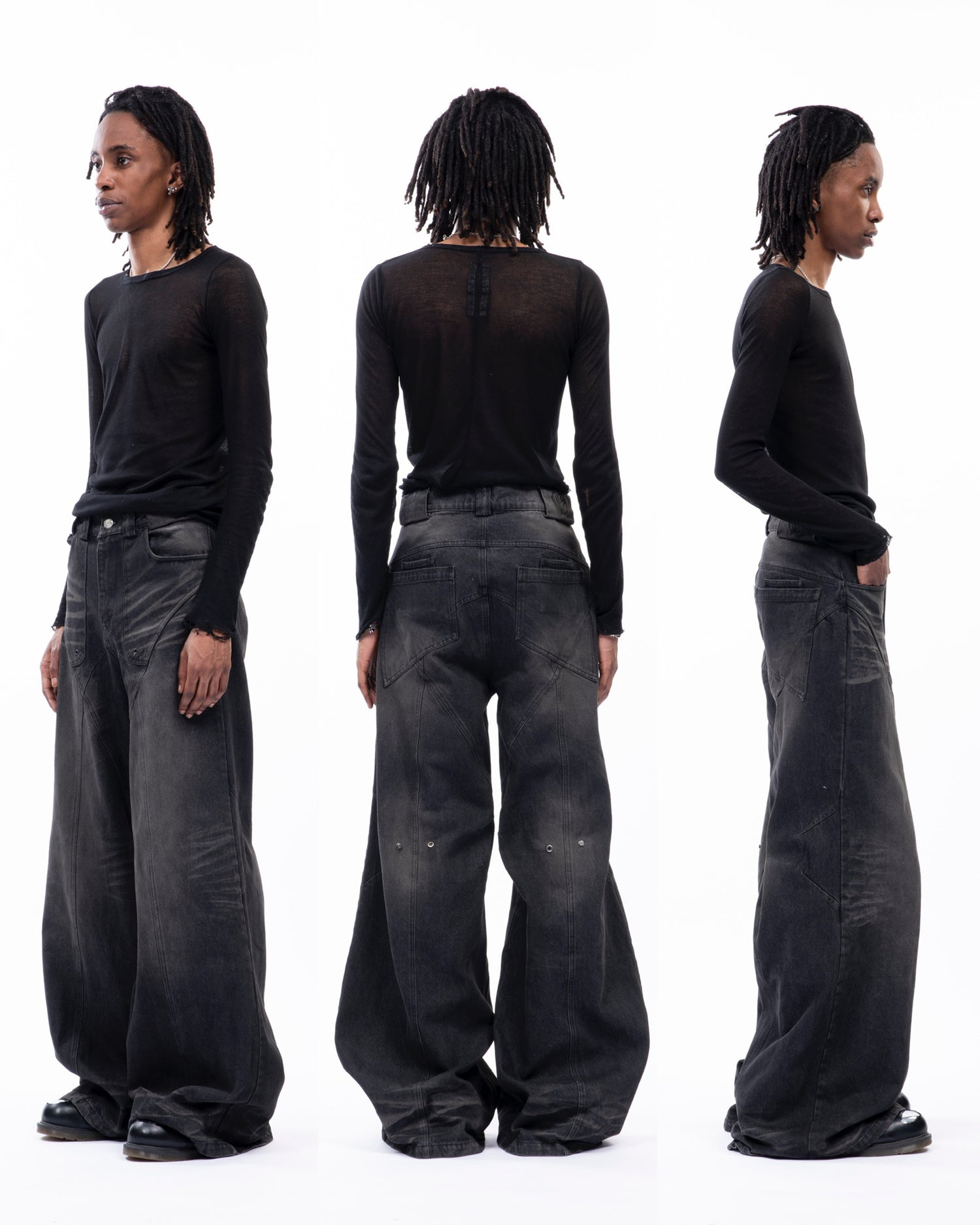 no/faith studios BASIC FLARED DENIM-